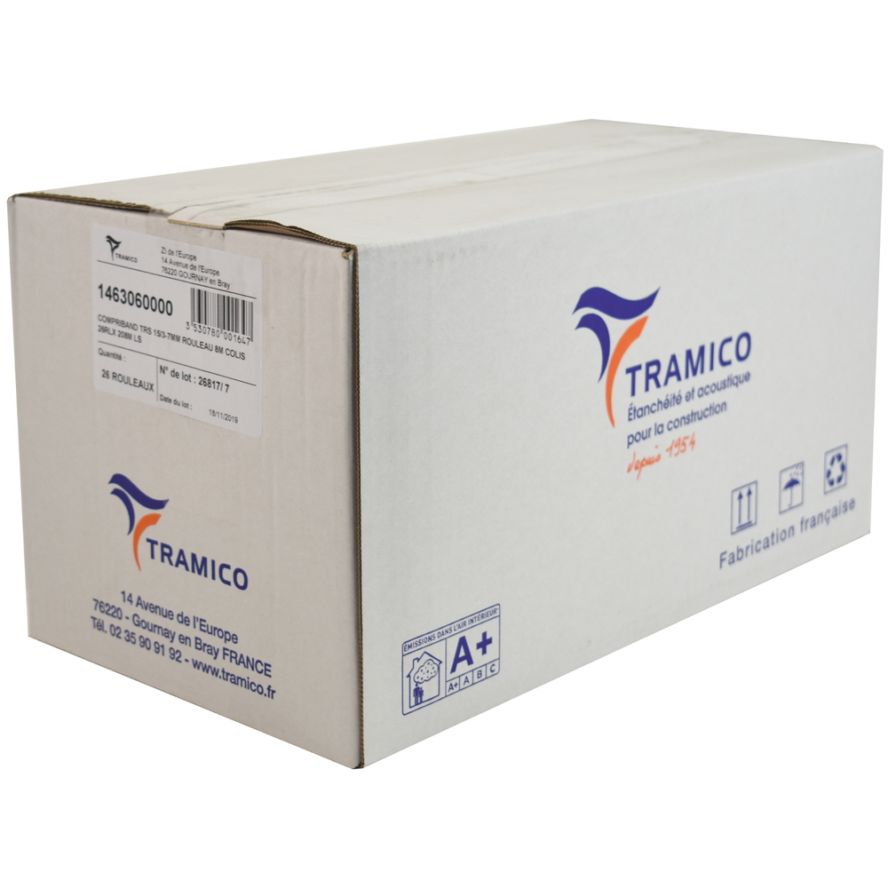 26 rouleaux de 8m COMPRIBAND TRS 15/3-7mm TRAMICO - 1463060000