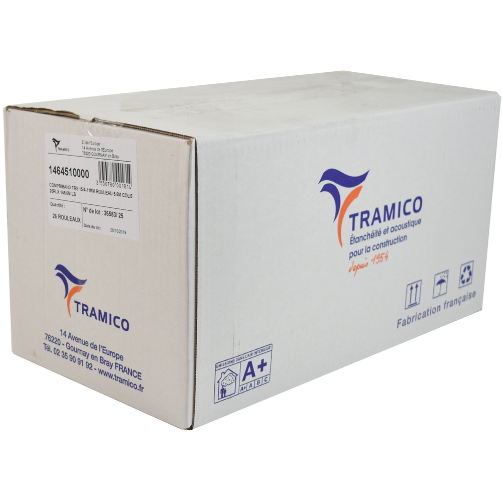 26 rouleaux de 5,6m COMPRIBAND TRS 15/4-11mm TRAMICO - 1464510000