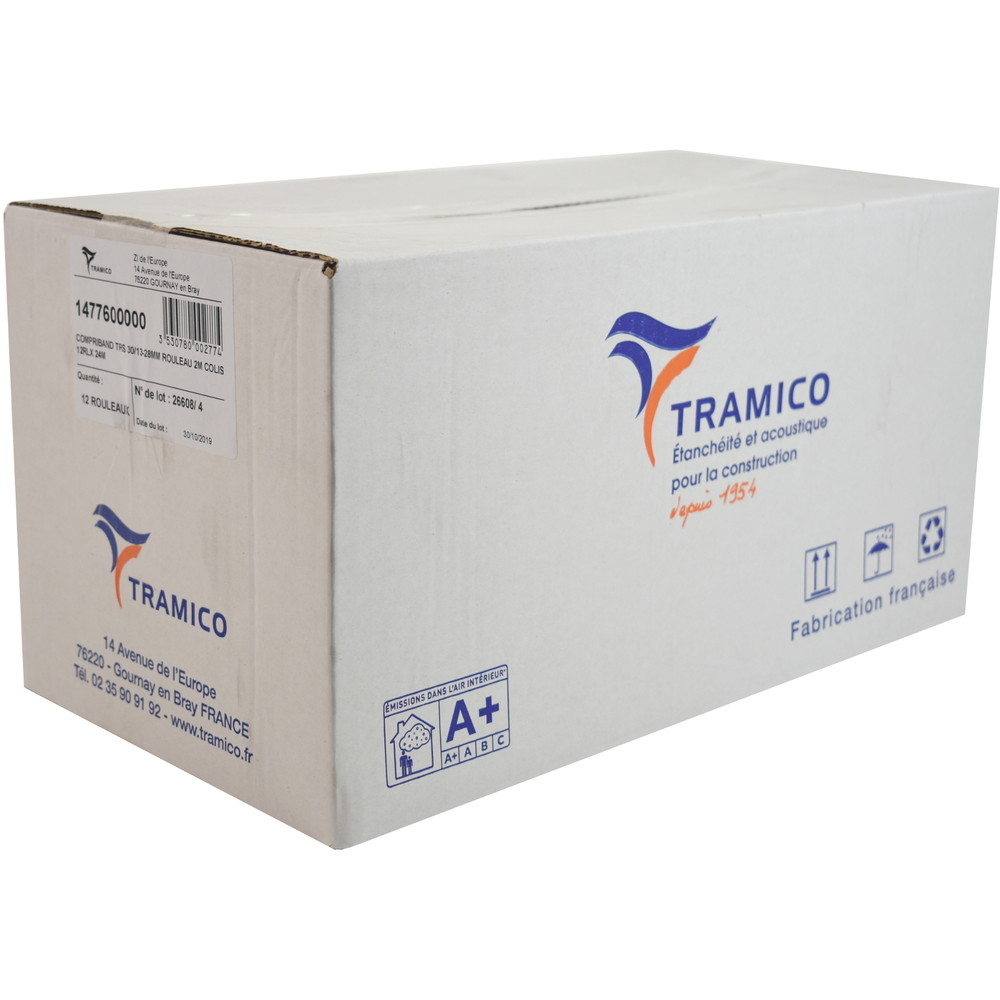 12 rouleaux de 2m COMPRIBAND TRS 30/13-28mm TRAMICO - 1477600000