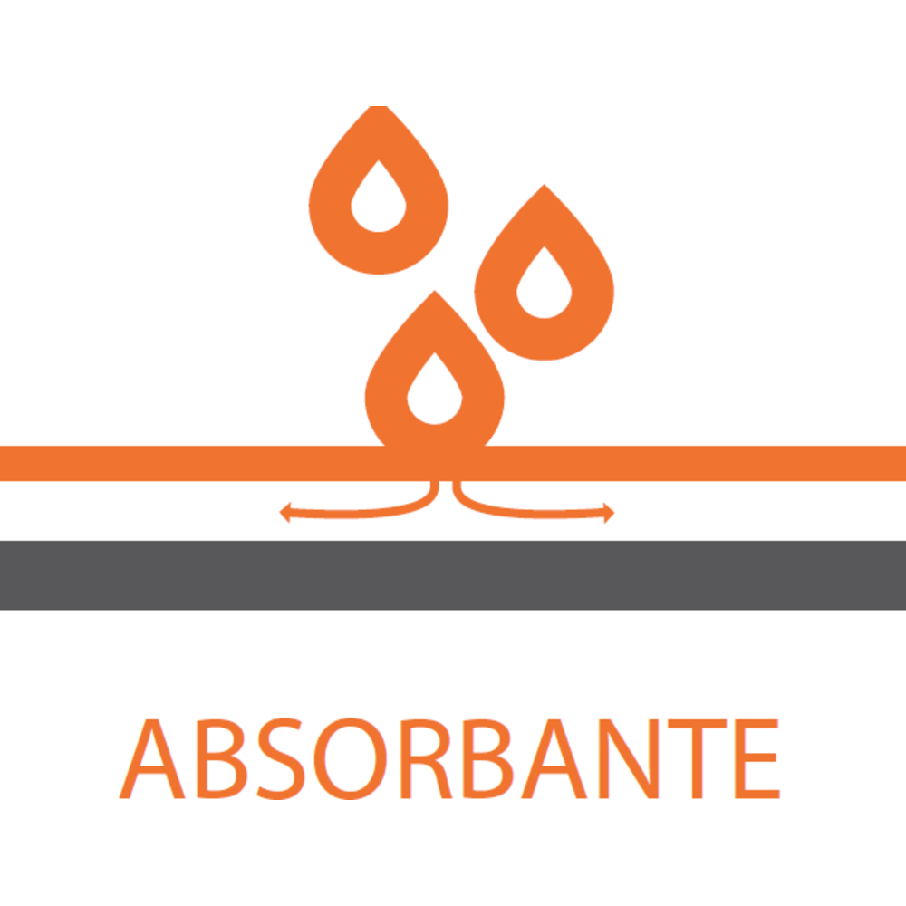 35 rouleaux de 25m bâches POLYPROTEC ABSORB 1000x1,6mm TRAMICO - 2950180000