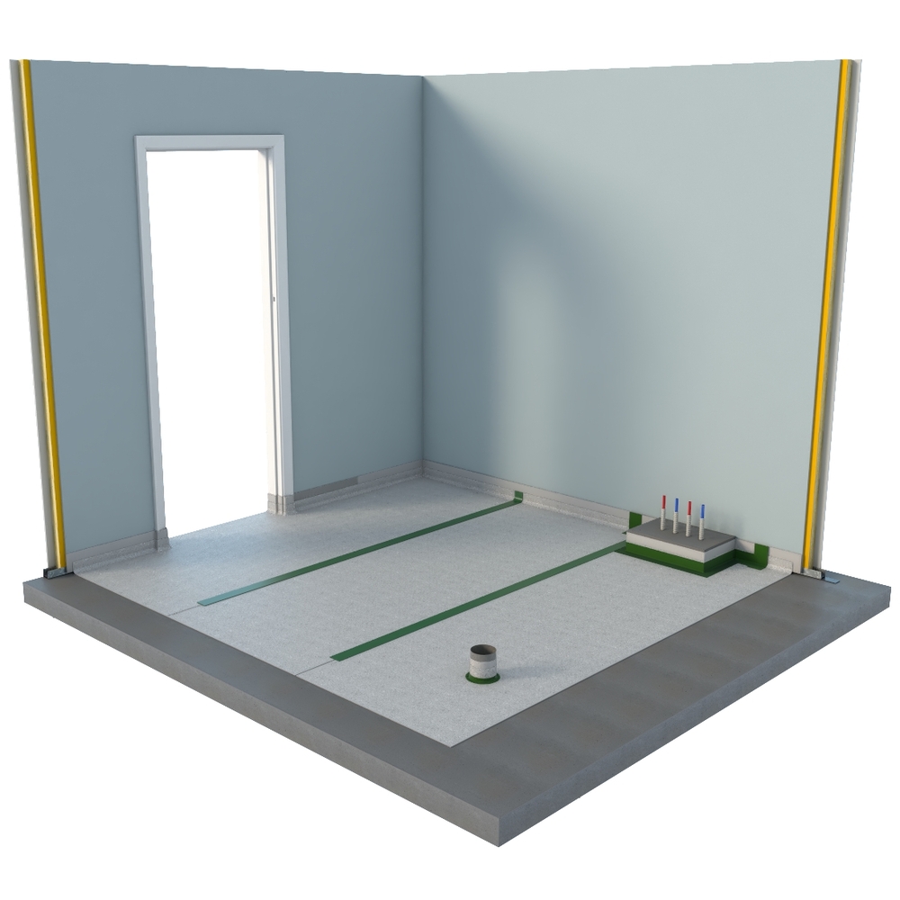 8 rouleaux de 40m TRAMICHAPE 22 DB MAx 1500x4,5mm sans bande adhésive TRAMICO - 2950370309
