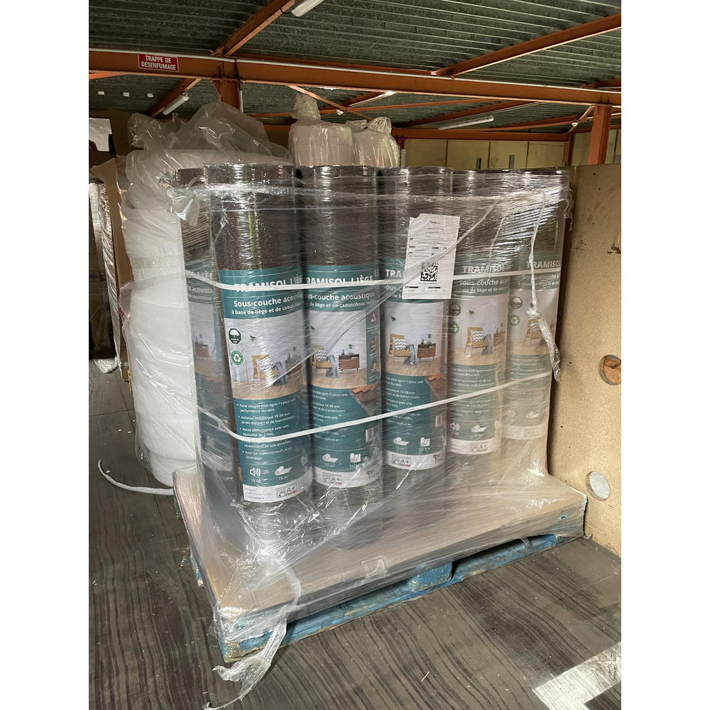 15 rouleaux de 15m TRAMISOL LIEGE 19DB 1000x2mm TRAMICO - 2990400000
