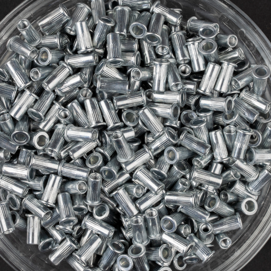 écrou cranté à acier à tête plate à M3x10,9mm - SCELL-IT - TCD0330