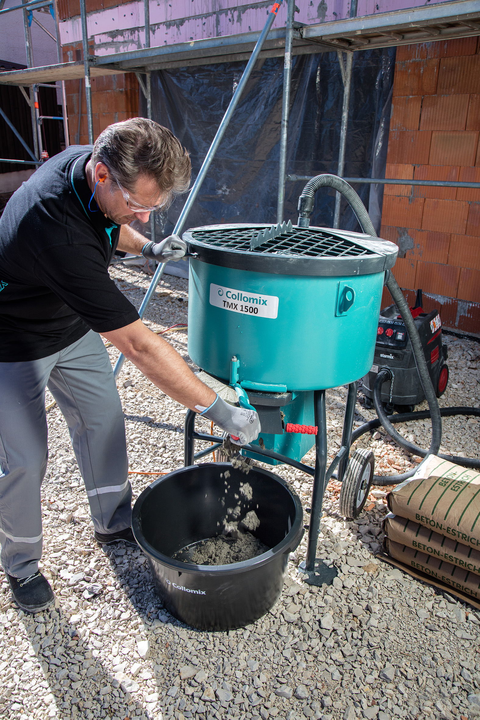 Malaxeur Compact Collomatic TMX 1500 - COLLOMIX - 37081