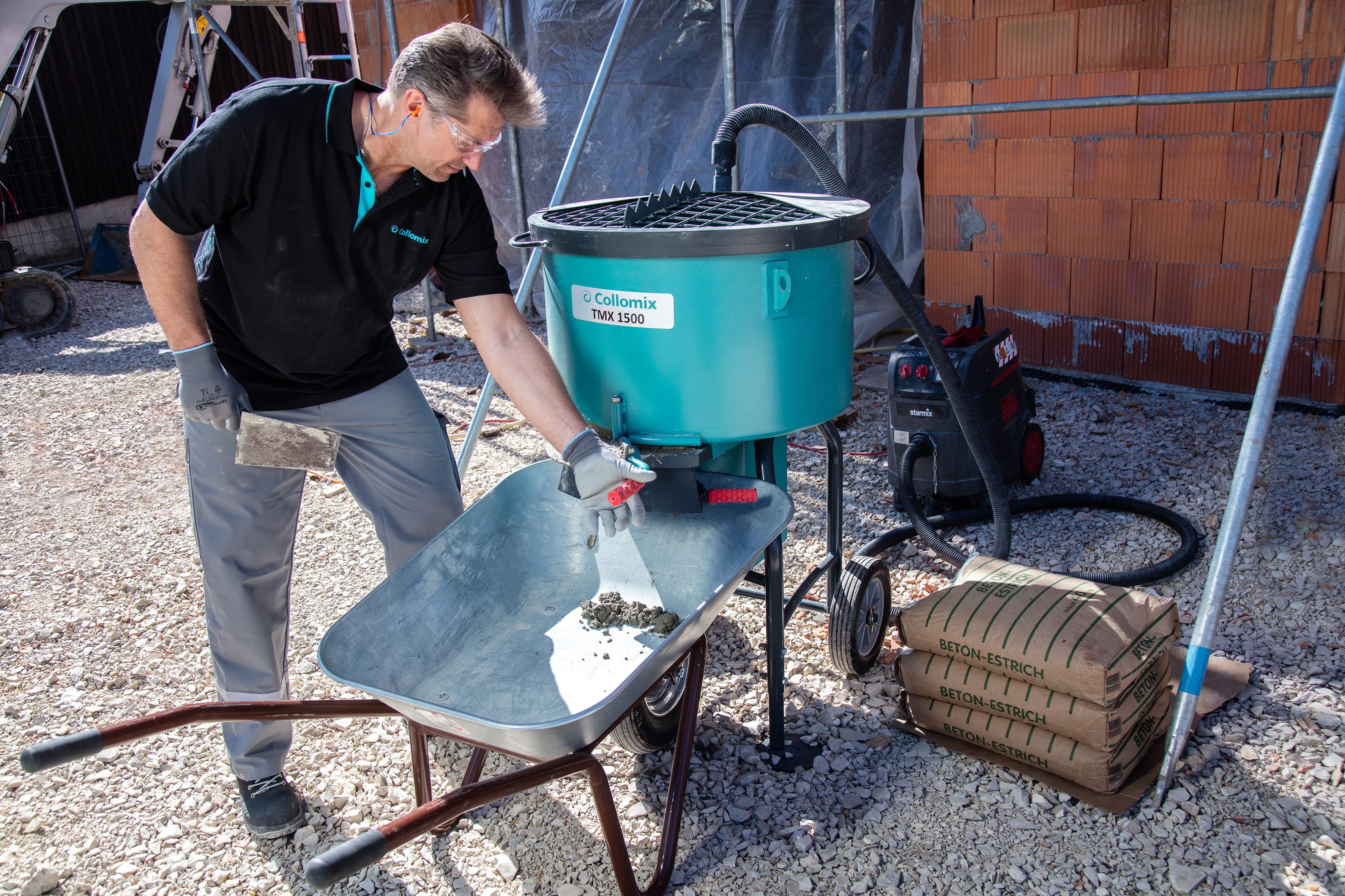 Malaxeur Compact Collomatic TMX 1500 - COLLOMIX - 37081