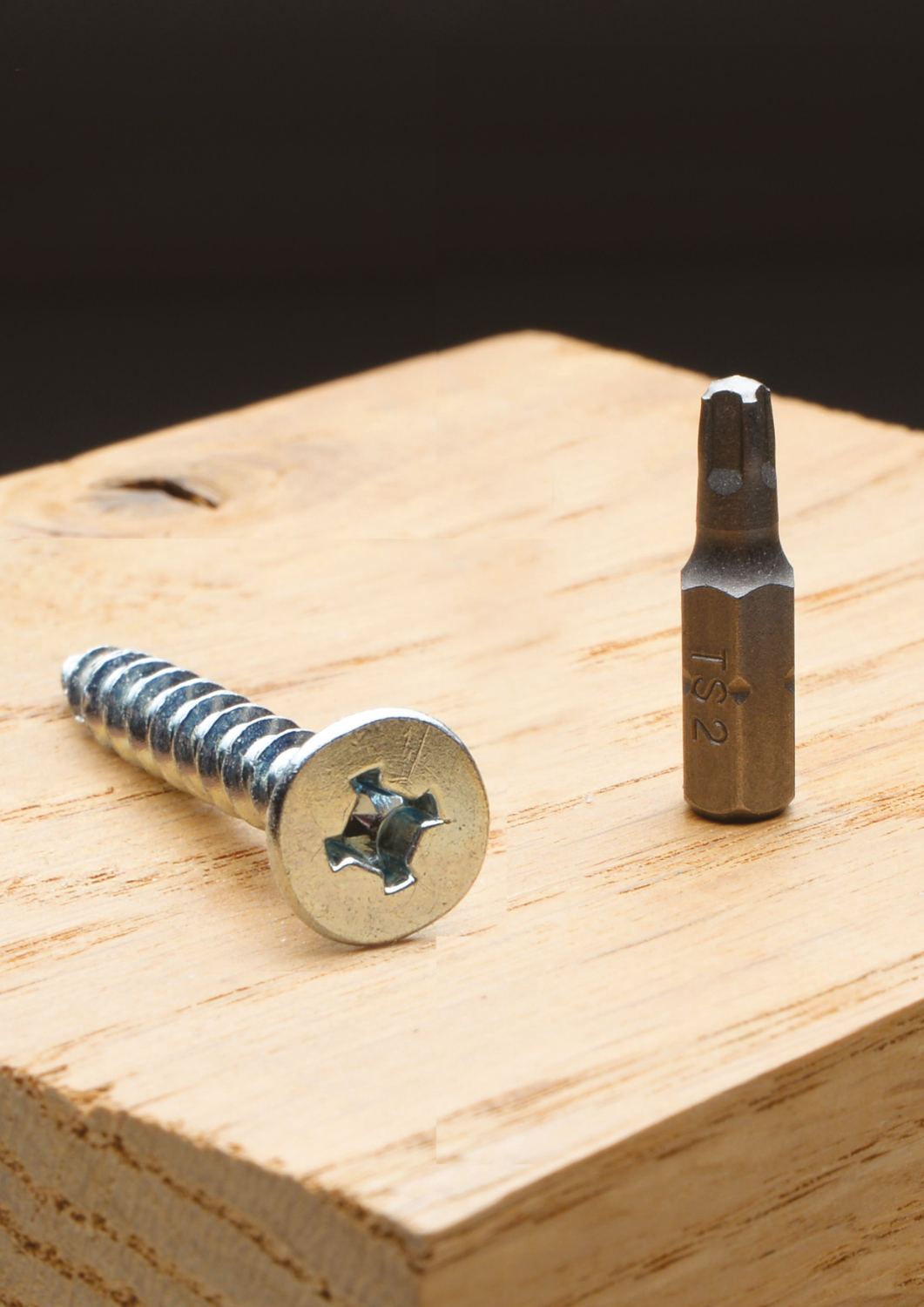 500 vis bois hautes performances - acier zingué - tf - empreinte TS - Ø4x25mm - SCELL-IT - TS40025-BC