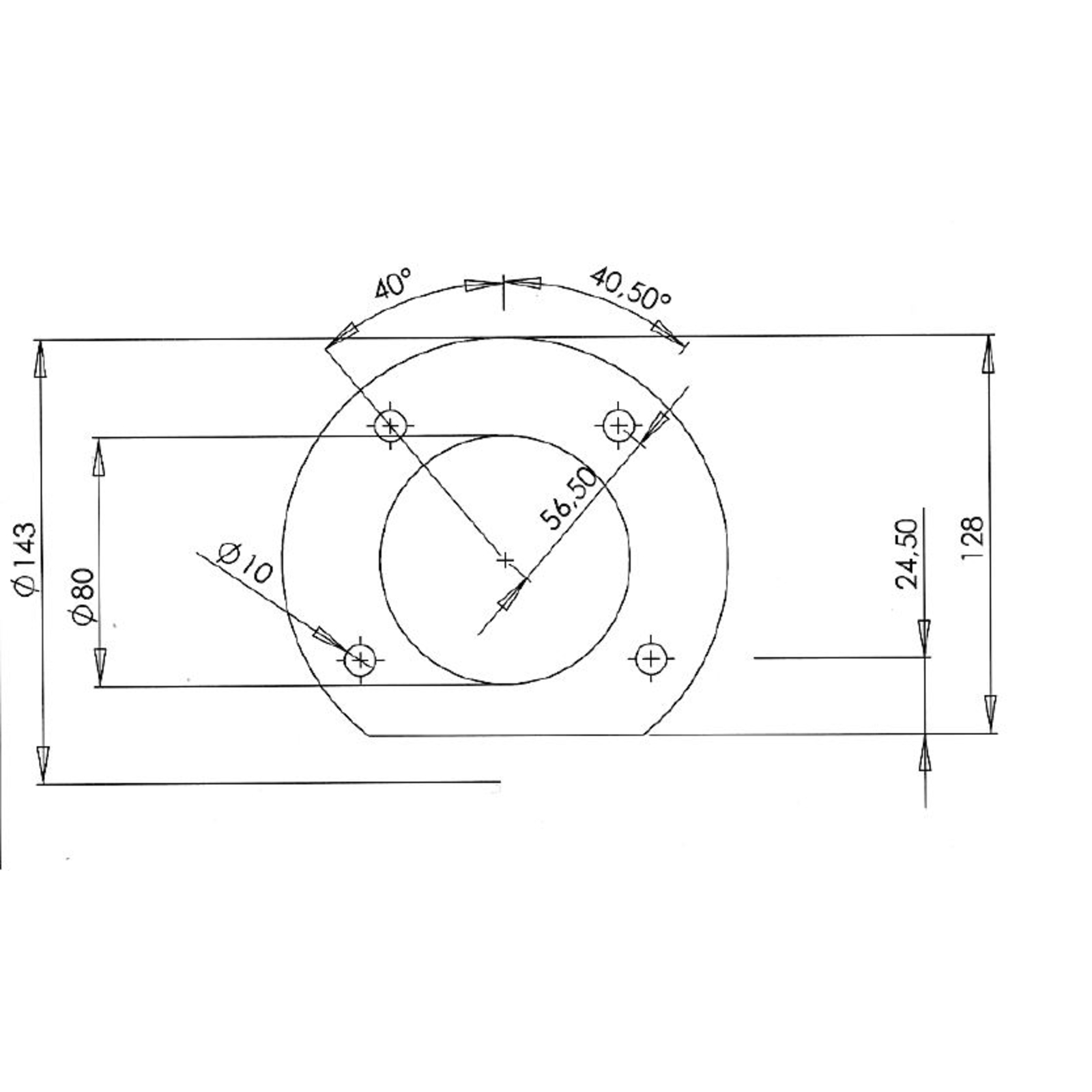 Joint de Robinet tonne 4 trous RENSON - 100093
