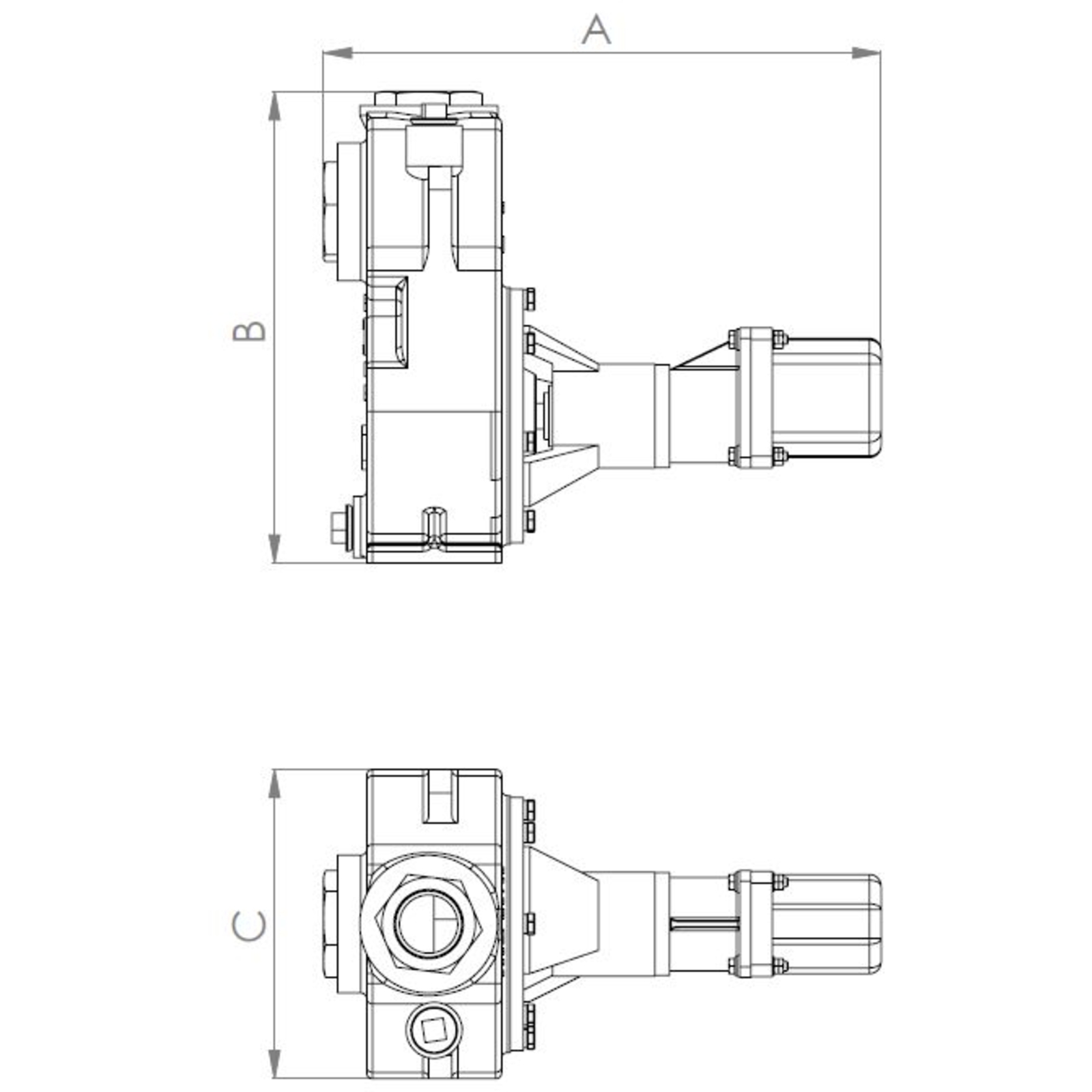 POMPE A ENGRAIS 900L/MIN AVEC MOTEUR HYDRAULIQUE - RENSON - 103654