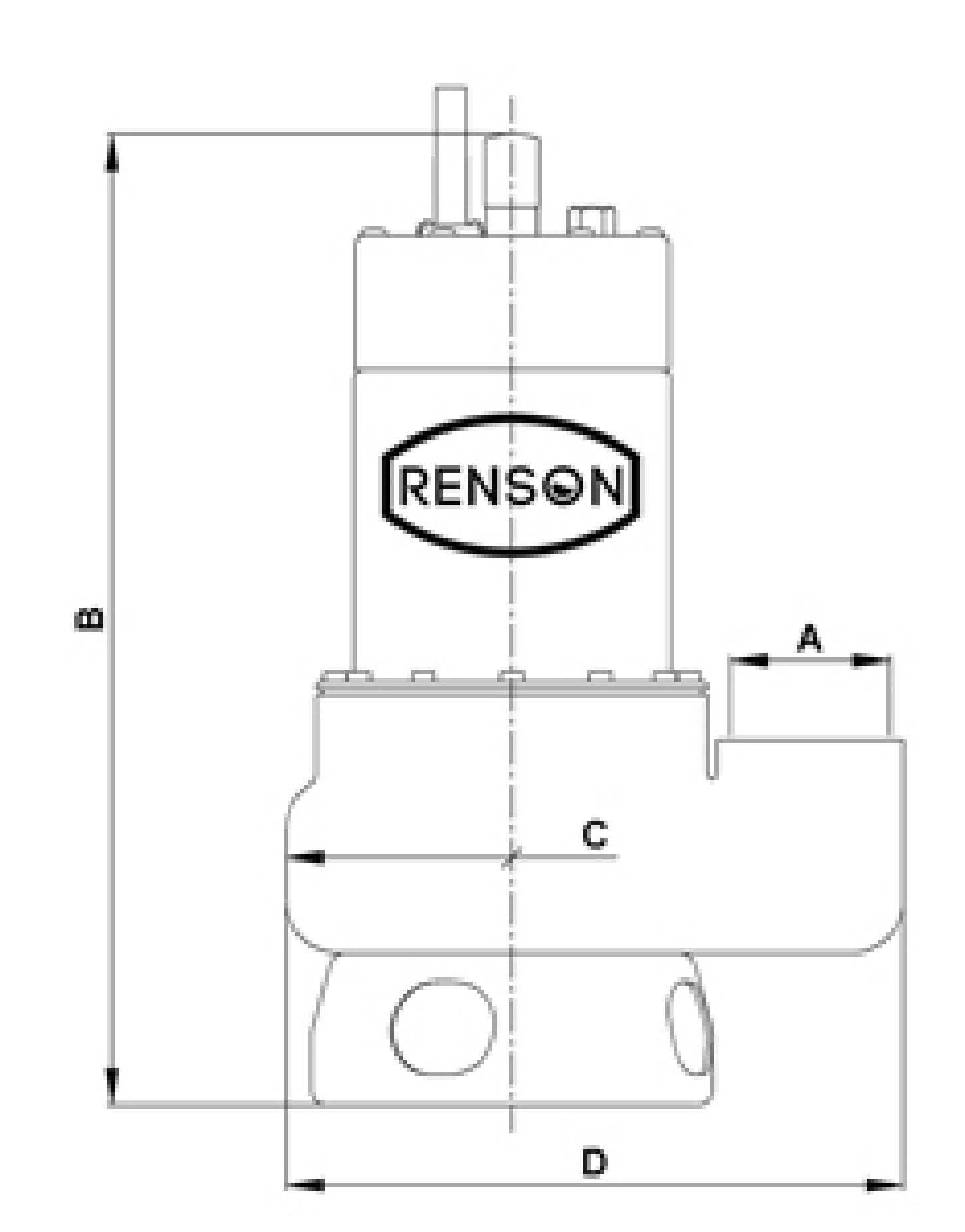 POMPE DE RELEVAGE 230V 0,6KW  CORPS FONTE EAUX CHARGEES - RENSON - 111042