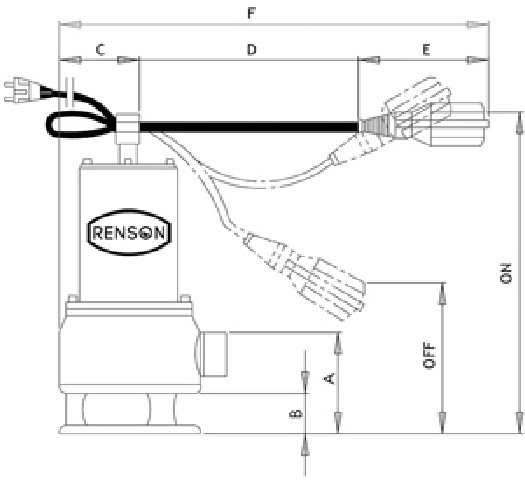 POMPE DE RELEVAGE 230V 1,6KW INOX EAUX CHARGEES - RENSON - 111069