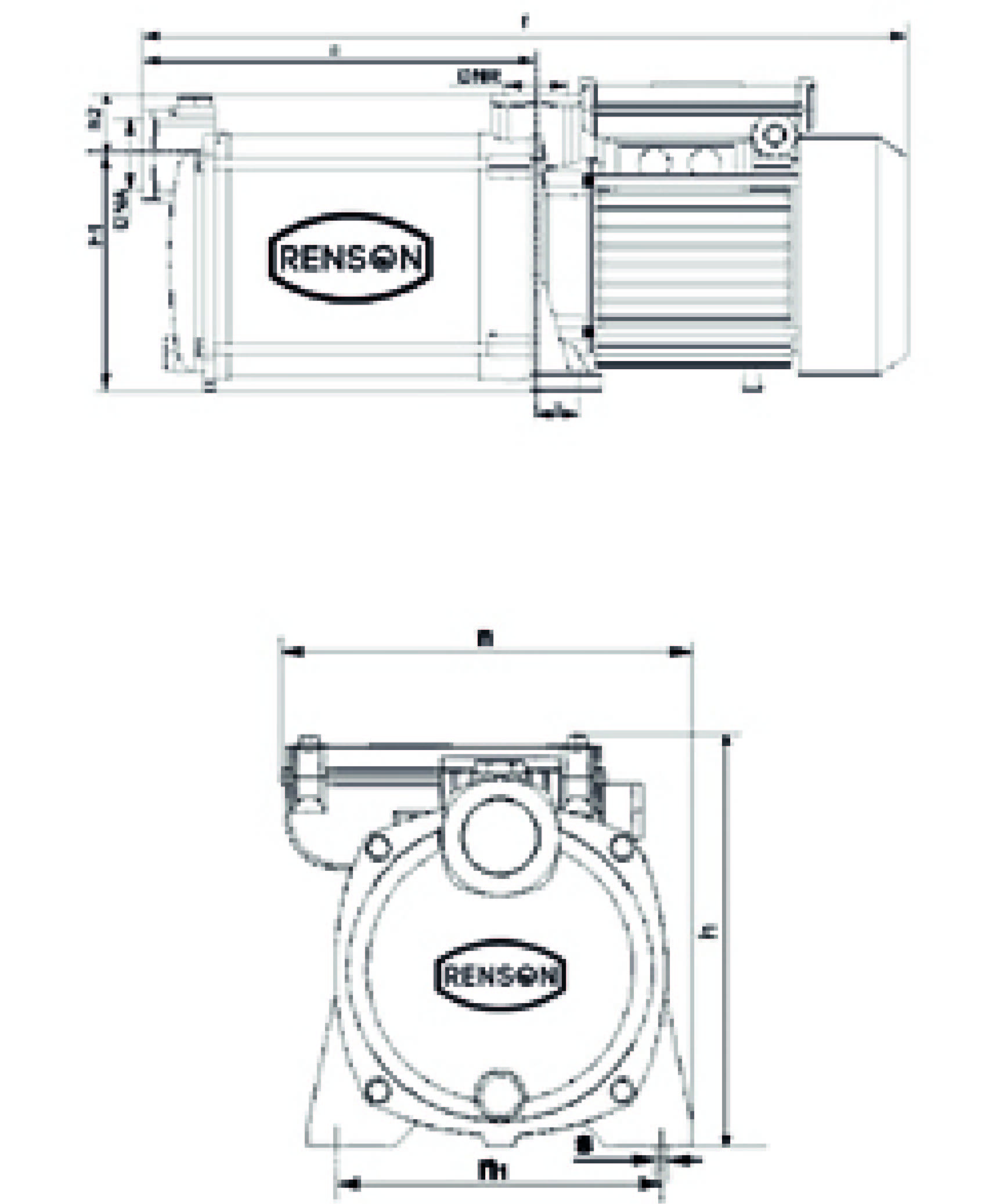 POMPE 230V HORIZONTALE 1,1KW MULTICELLULAIRE TURBINES NORYL - RENSON - 111158