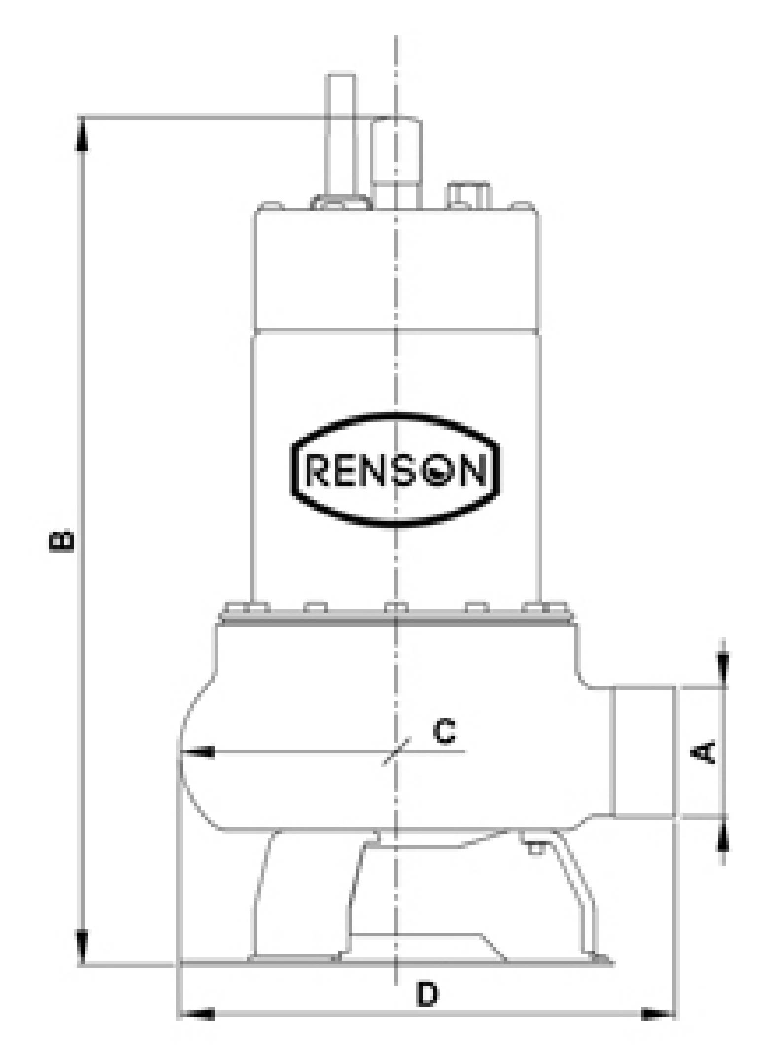 POMPE DE RELEVAGE 230V 1,1KW INOX EAUX CHARGEES - RENSON - 111168