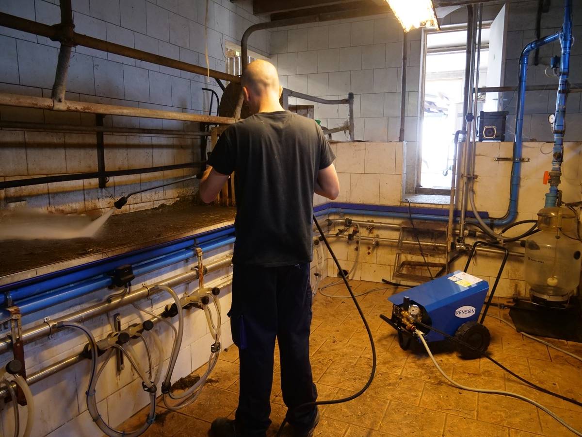 NETTOYEUR HAUTE PRESSION XR MONO EAU FROIDE 150B - 10L/MIN - FLEXIBLE 10M - RENSON - 132344