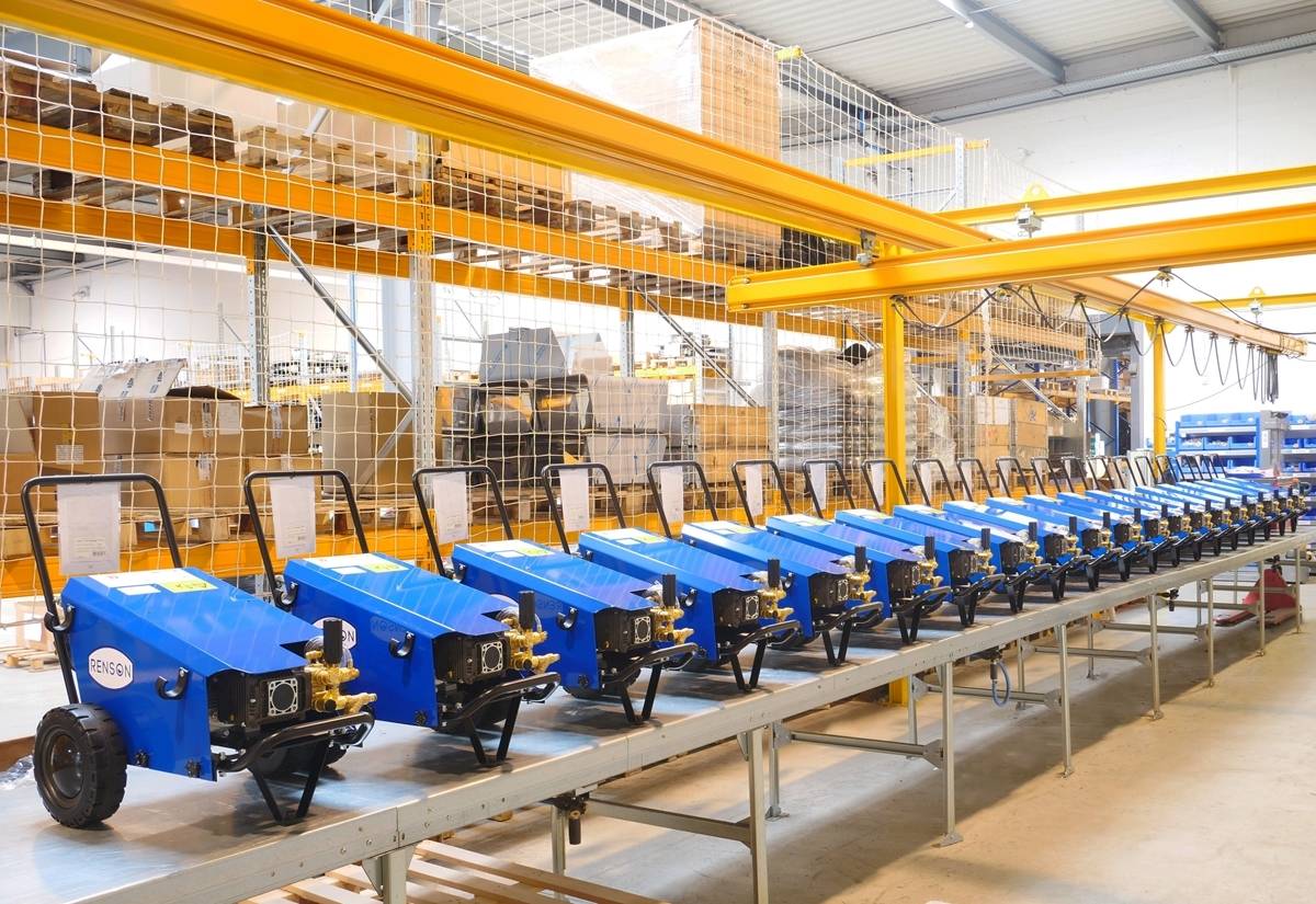 NETTOYEUR HAUTE PRESSION XR TRI EAU FROIDE 200B - 15L/MIN - FLEXIBLE 10M - RENSON - 132351