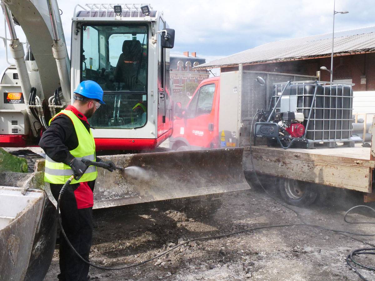 NETTOYEUR HAUTE PRESSION BOOSTIBC THERMIQUE + IBC 160B - 10L/MIN - ENROULEUR 20M - RENSON - 142395