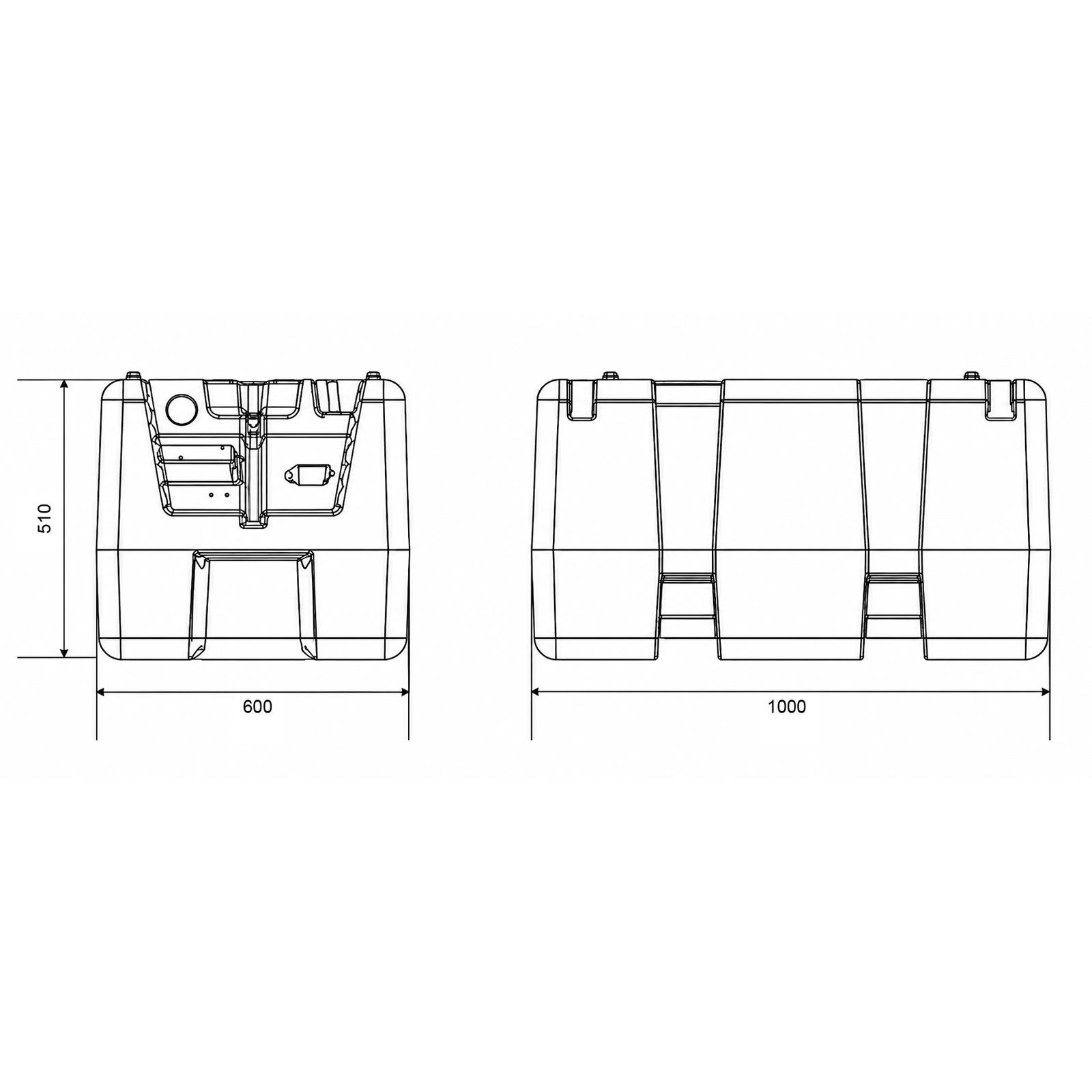 CUVE MOBILE 200L ADBLUE NUE  - RENSON - 159229