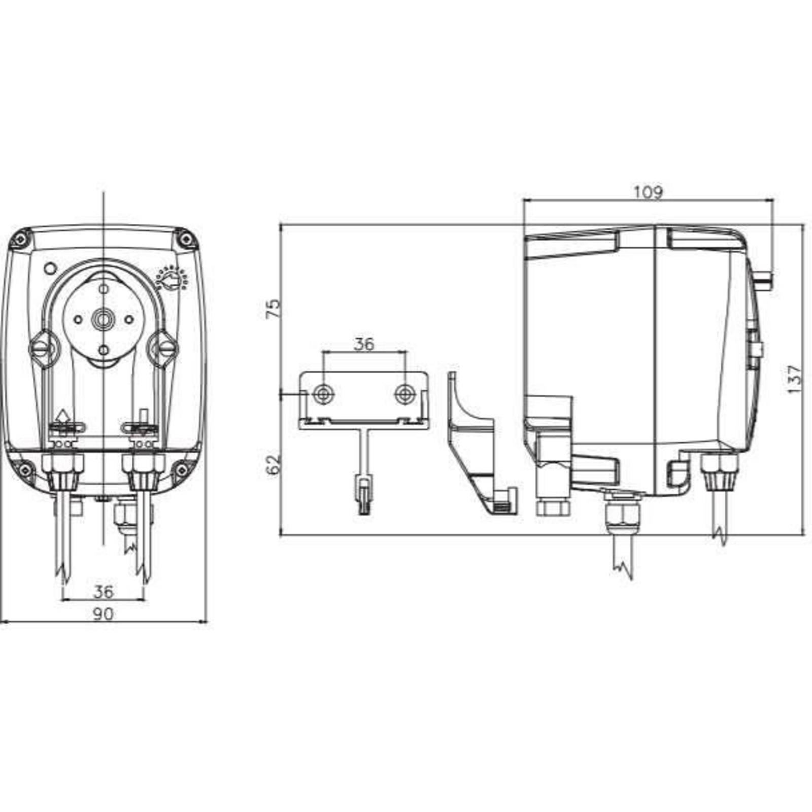 POMPE PERISTALTIQUE POUR KIT BRUMISATION - RENSON - 162245
