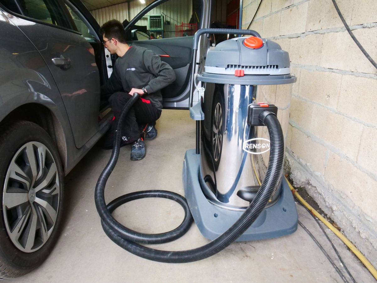 ASPIRATEUR I783 EAU&POUSSIÈRE CUVE INOX 78L - 3 MOTEURS - RENSON - 169741