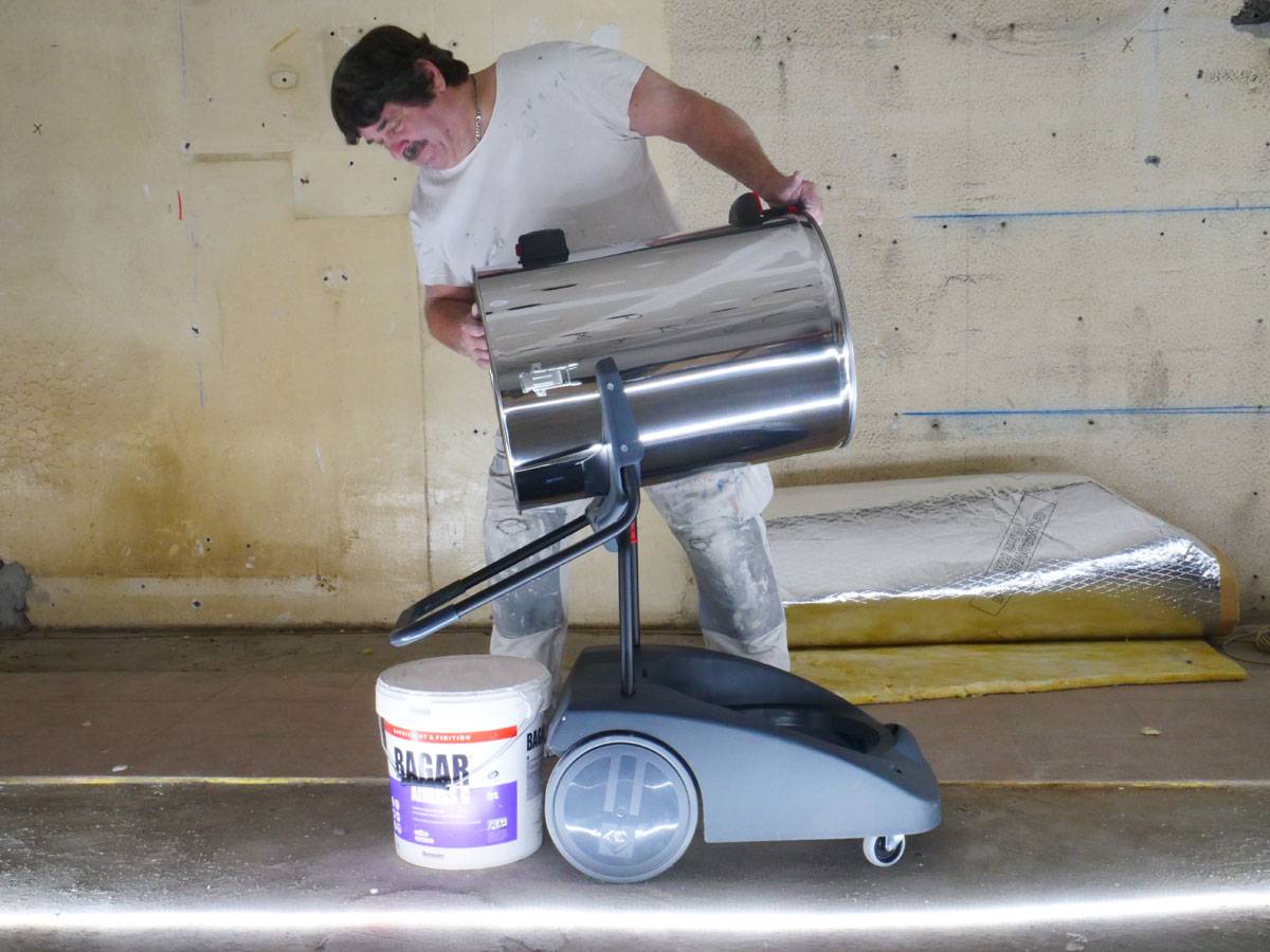 ASPIRATEUR I783 EAU&POUSSIÈRE CUVE INOX 78L - 3 MOTEURS - RENSON - 169741