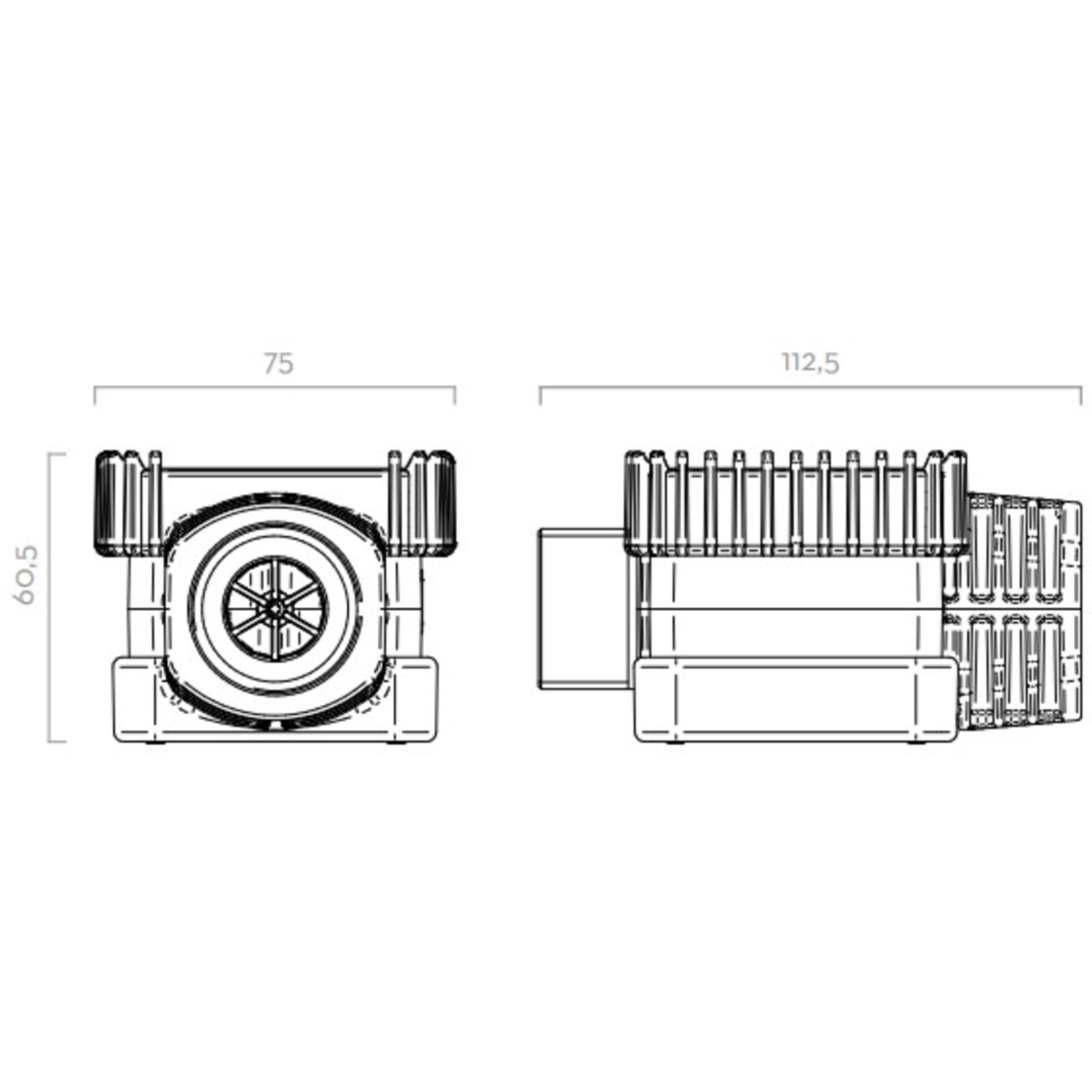 EMETTEUR D'IMPULSIONS 1'' RENSON - 74200