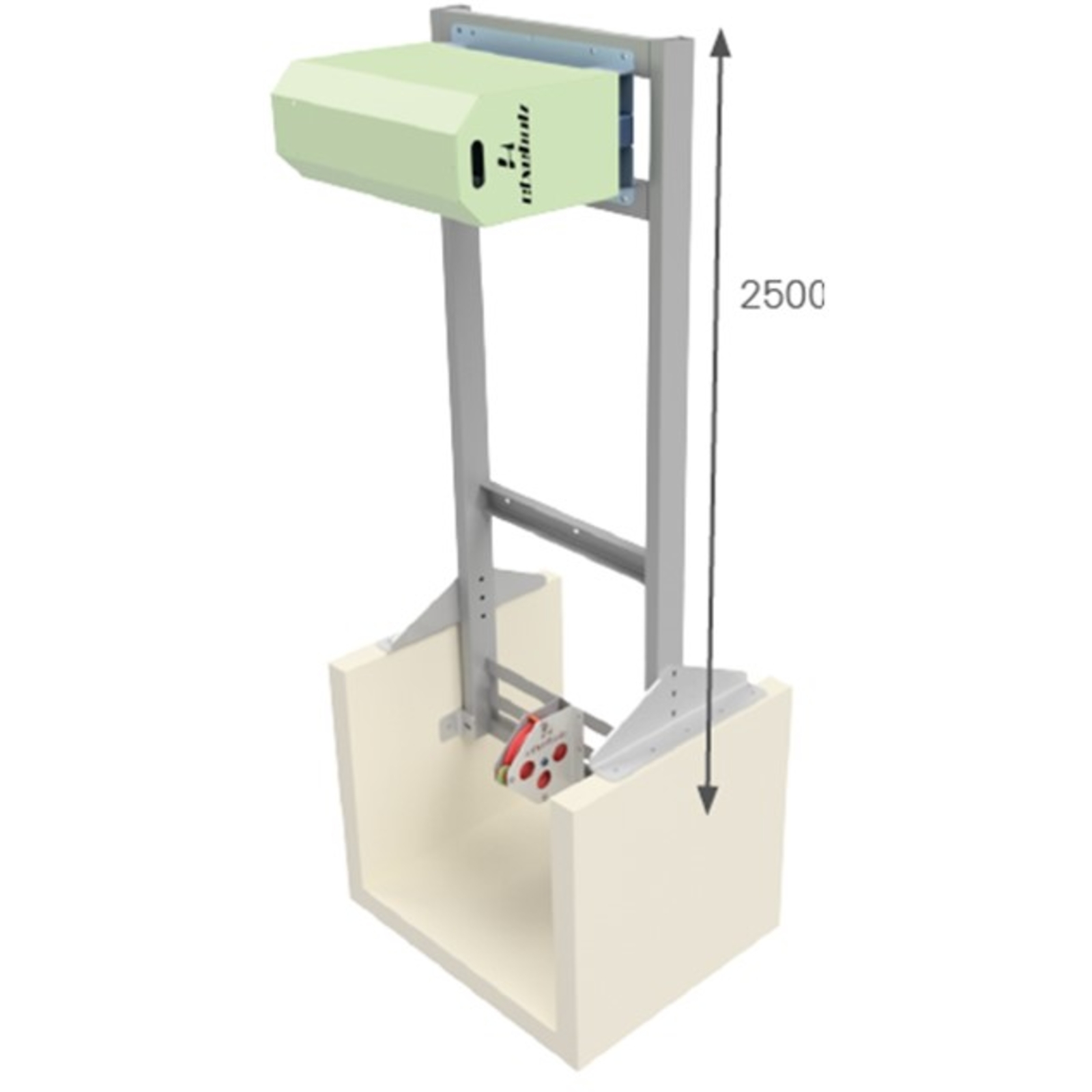 Support vertical autoportant RENSON - 811092