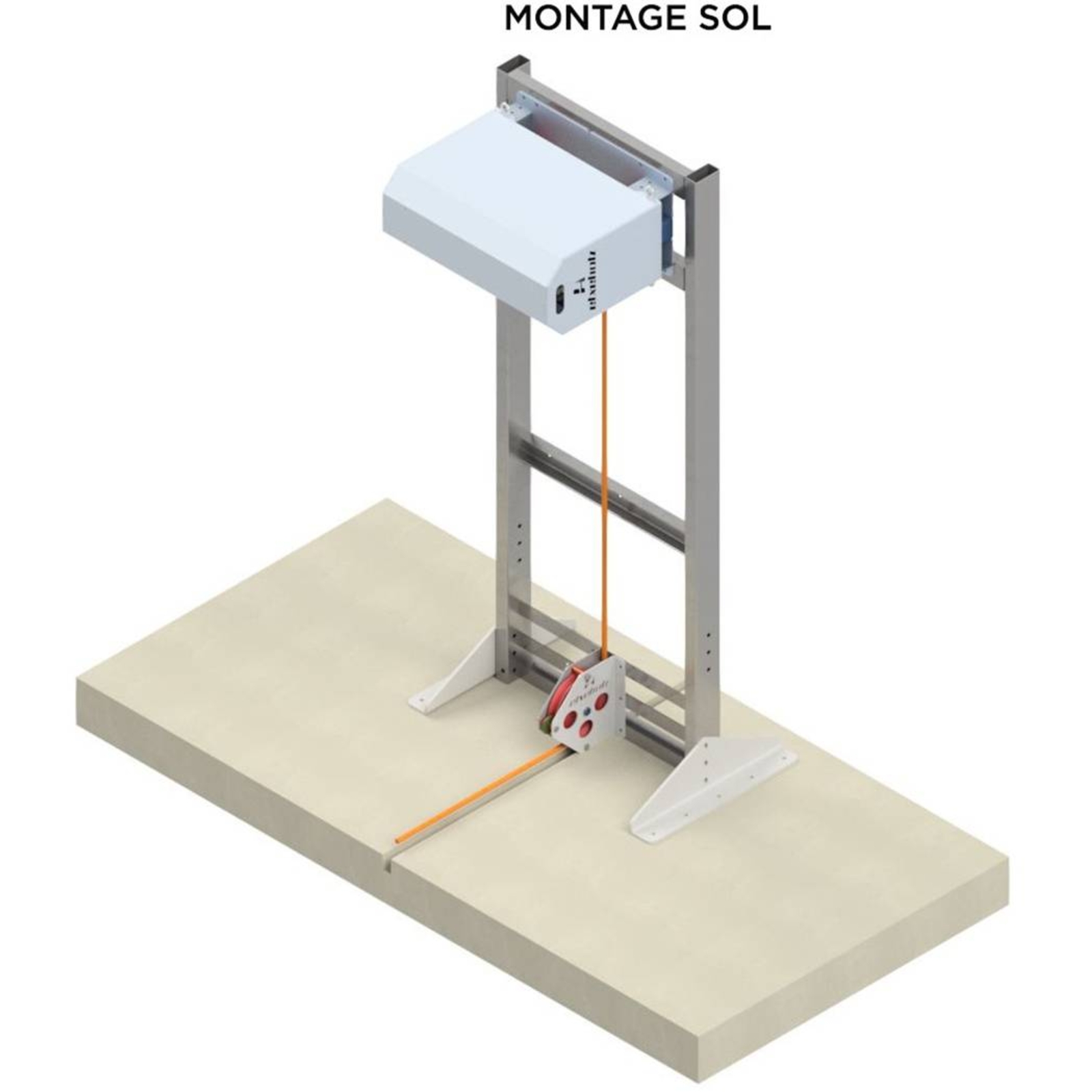 Support vertical autoportant RENSON - 811092