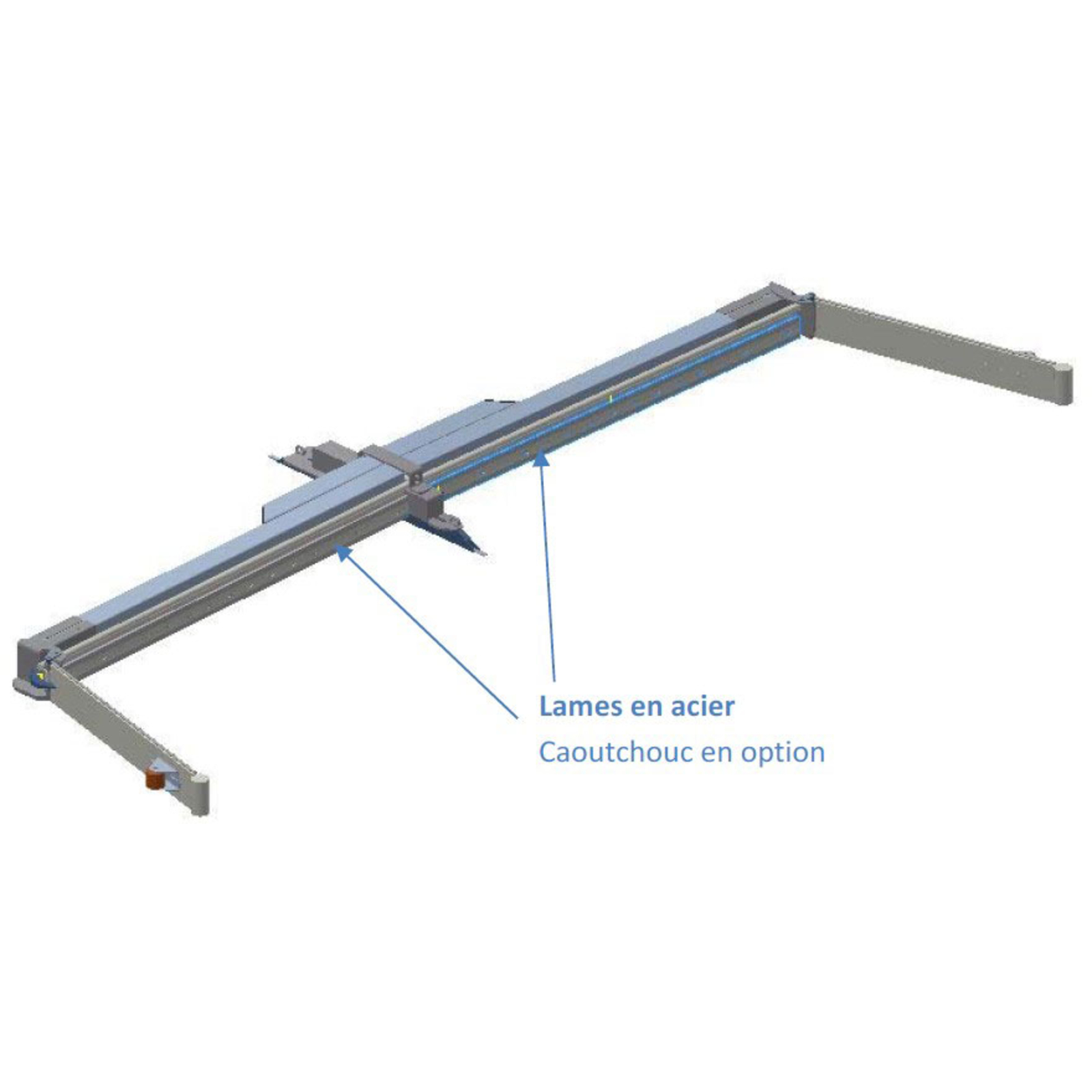 RACLEUR GALVA EN U POUR FUMIER RENSON - 811111