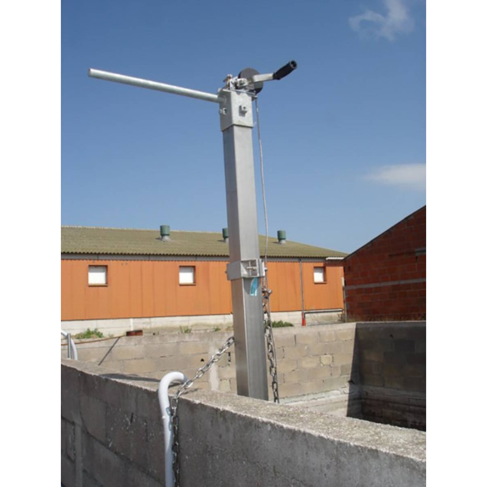 POTENCE DROITE 6 METRES 100x100 4 MM RENSON - 811211