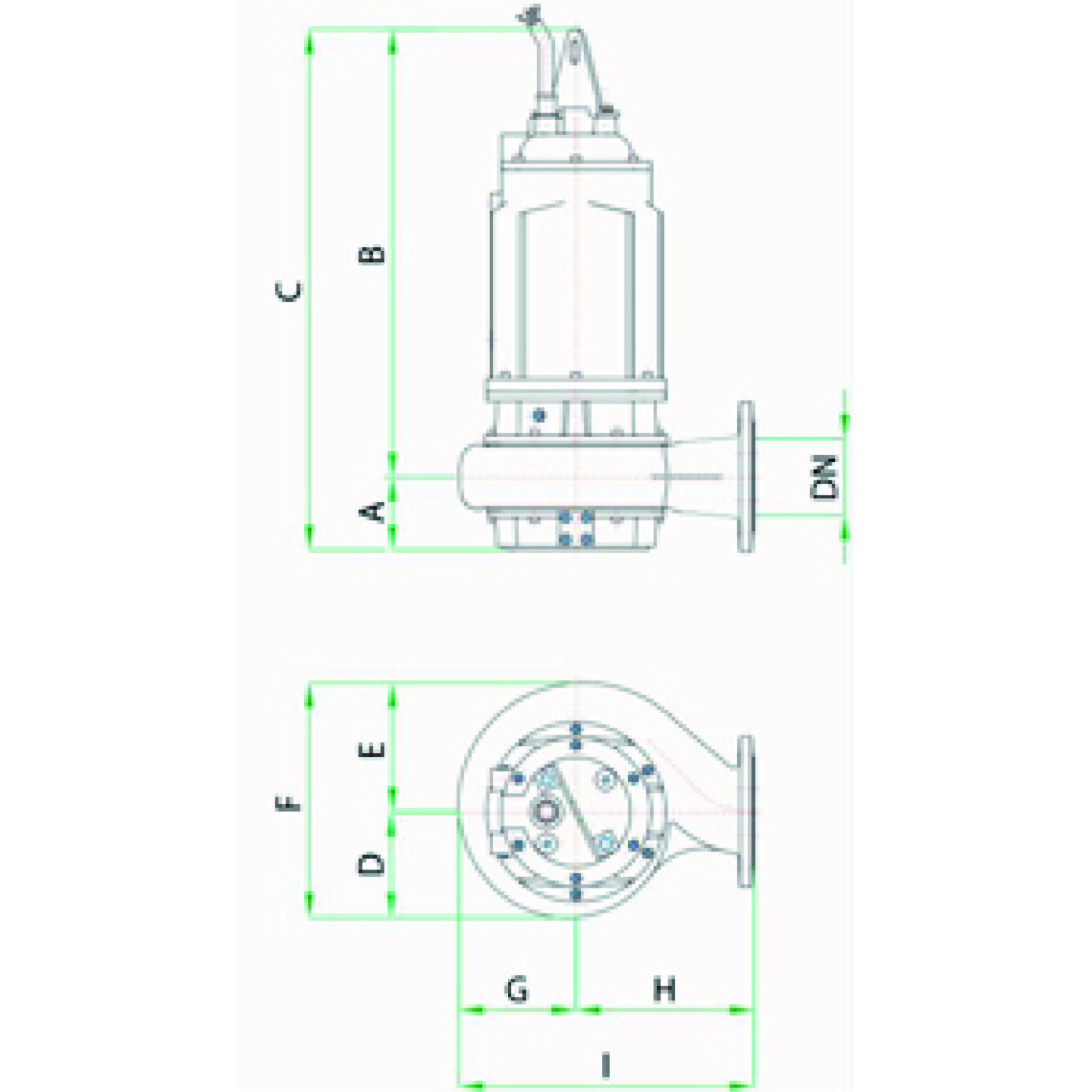 Coffret pompe dilacératrice triphasée 9 kW DN100 avec Kit d'accessoires RENSON - 817065