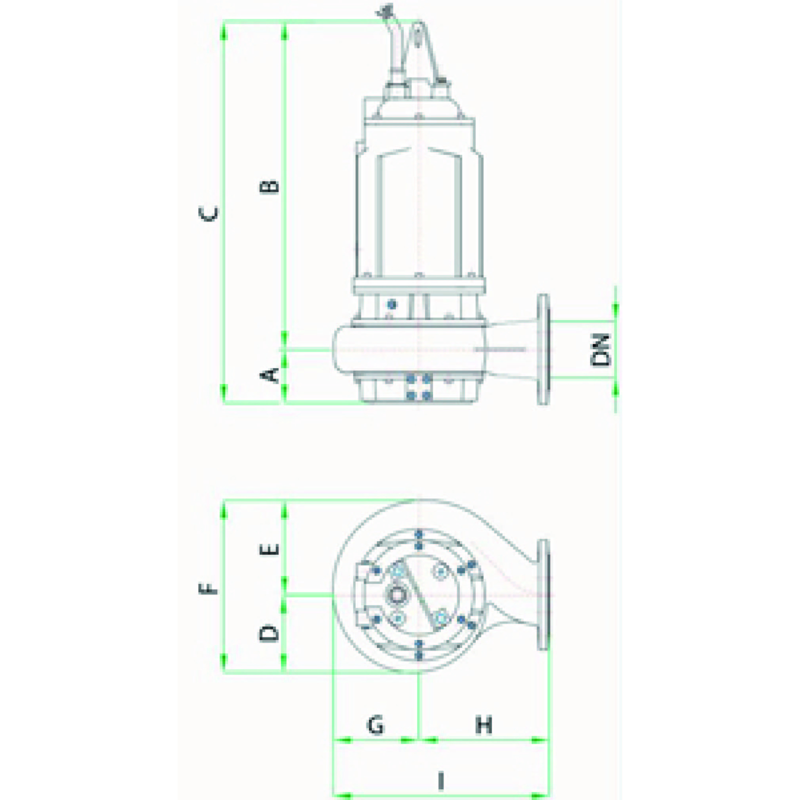 Coffret pompe de relevage lisier DN150 11 kW avec Kit d'accessoires RENSON - 817066