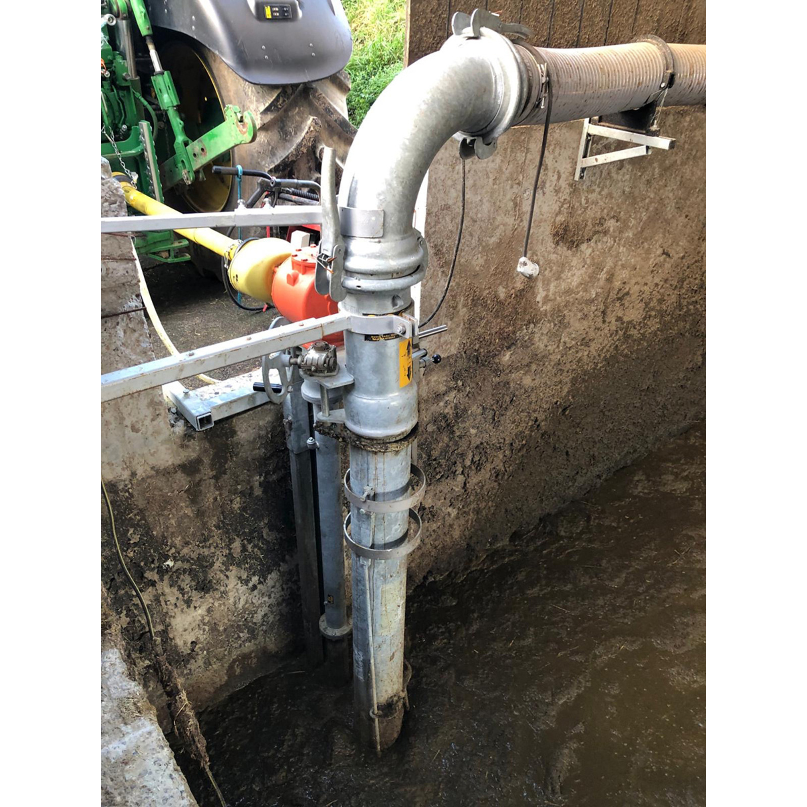 Pompe SUPER 200 de brassage lisier 3,5 m avec attache murale RENSON - 817370
