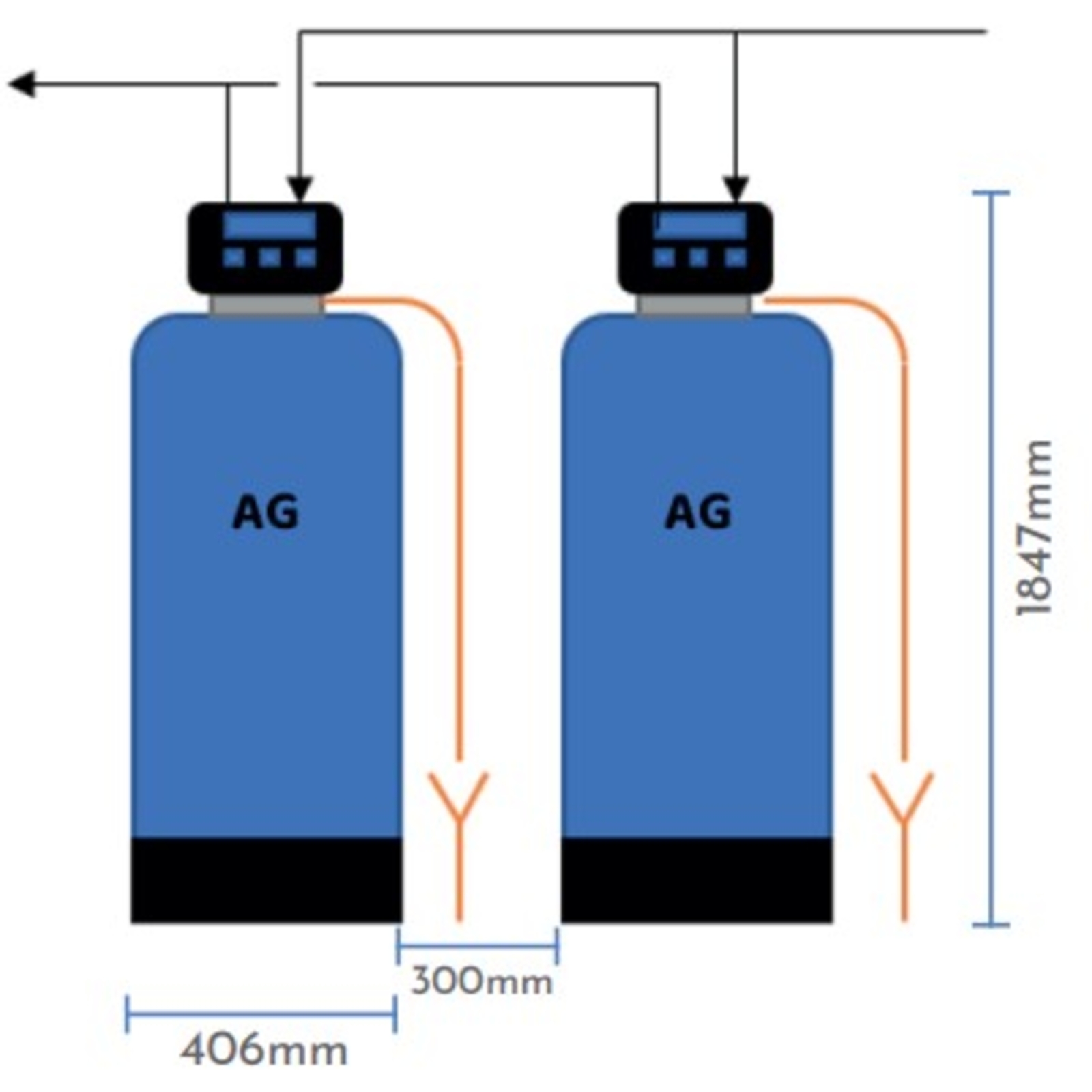 STATION DE FILTRATION AG 2 BOUTEILLES - RENSON - 818114