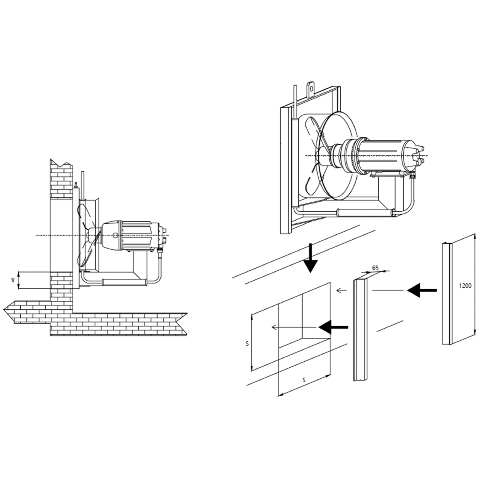 CAGE DE CONCENTRATION INOX PR MALAXEUR 5,5KW RAILS INCLUS RENSON - 850048
