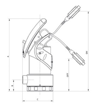 POMPE DE RELEVAGE 230V 0,75KW INOX EAUX CHARGEES - RENSON - 854293