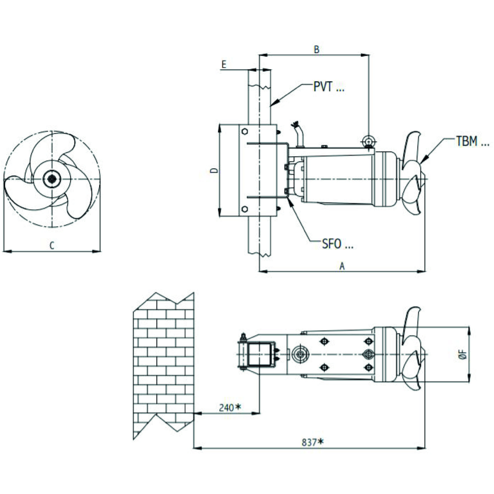 MALAXEUR 4 POLES 11KW  - RENSON - 890006