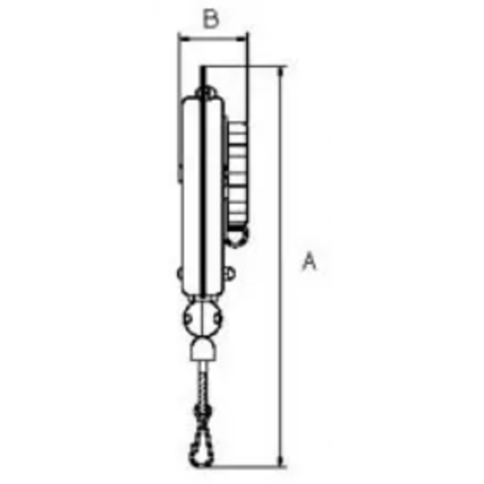 EQUILIBREUR DE CHARGE EC1 CHARGE DE 0.6KG A 1.5KG - RENSON - EC1