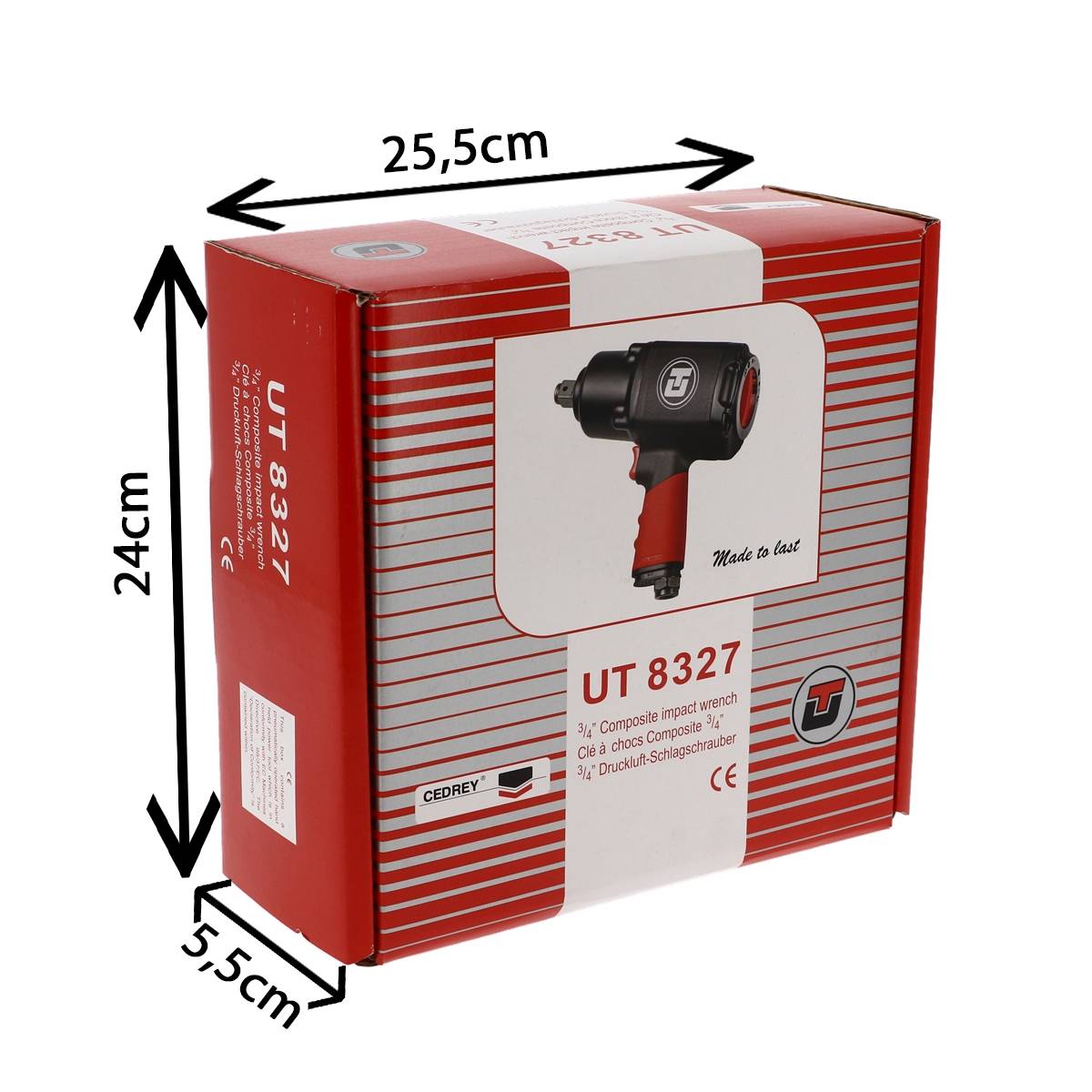 CLE A CHOCS REVOLVER 3/4'' COMPOSITE INTENSIVE CEDREY - UT8327