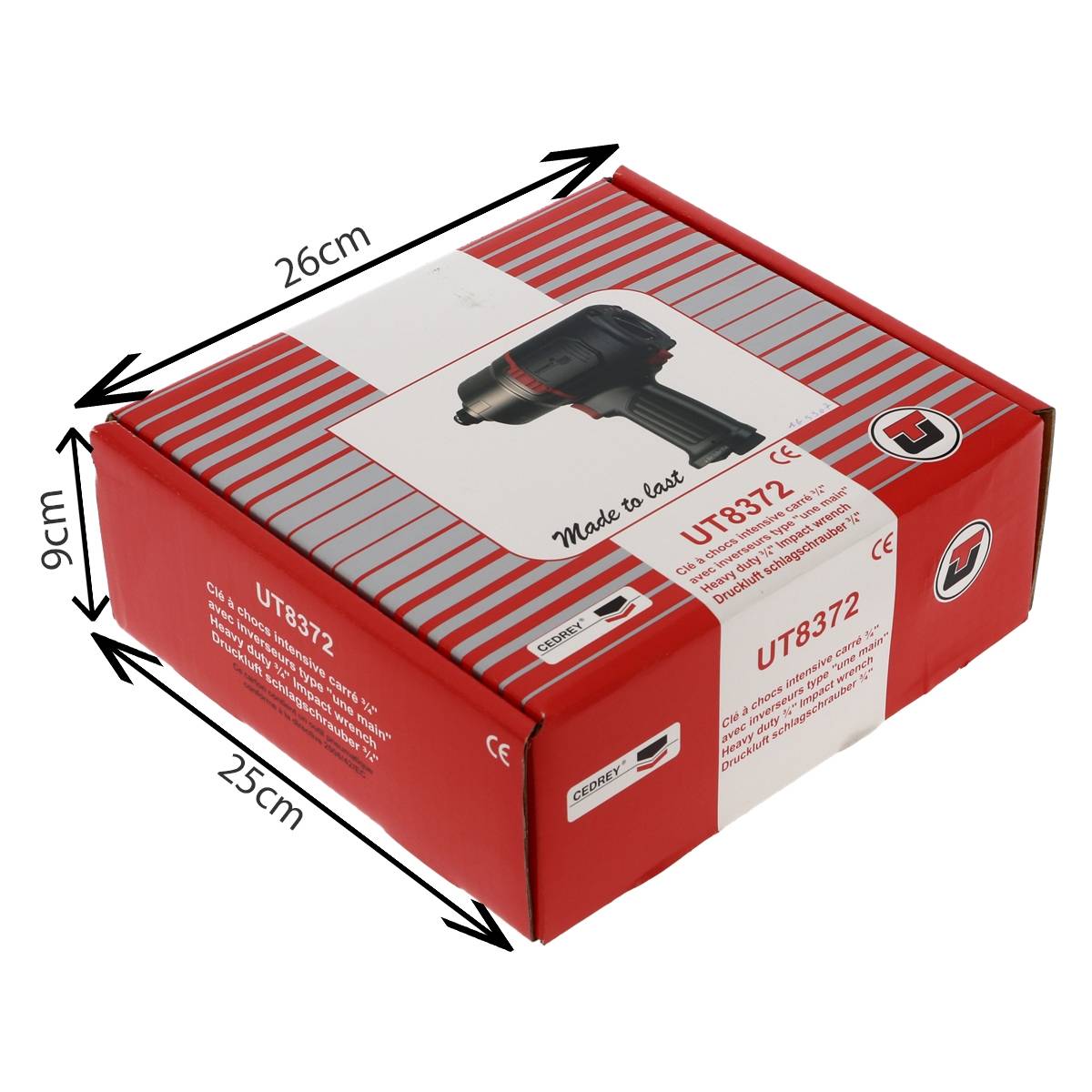 CLE A CHOCS REVOLVER 3/4'' COMPOSITE TWIN HAMMER - RENSON - UT8372