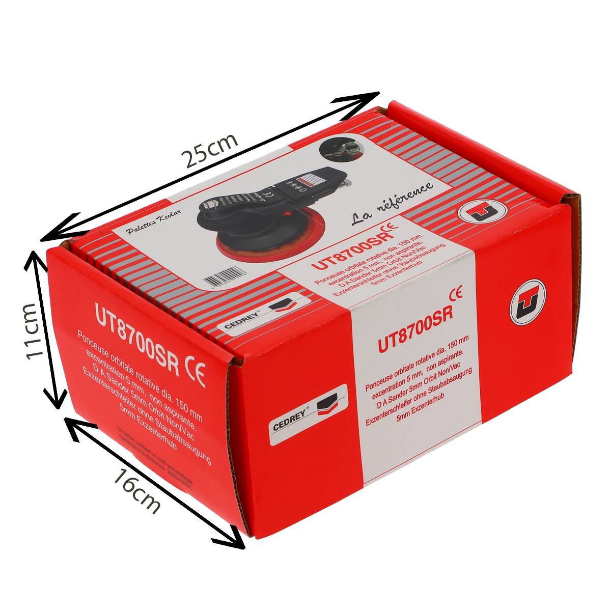 PONCEUSE ORBITALE DEPORT 5MM PALETTES KEVLAR - RENSON - UT8700SR