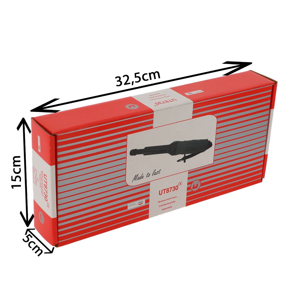 MEULEUSE DROITE LONGUE  PINCE 6MM - RENSON - UT8730