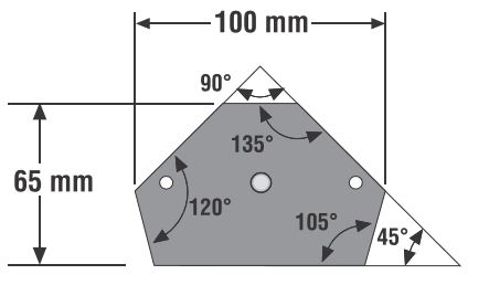 Équerre magnétique Mod. 1187-EM pour la soudure - URKO - 1504987