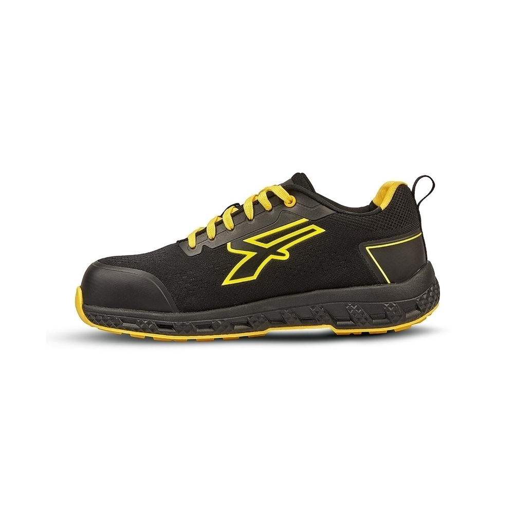 CHAUSSURES BASSES FITZ ESD S1PS HI HRO FO SR NOIR-JAUNE - U POWER - RE20026