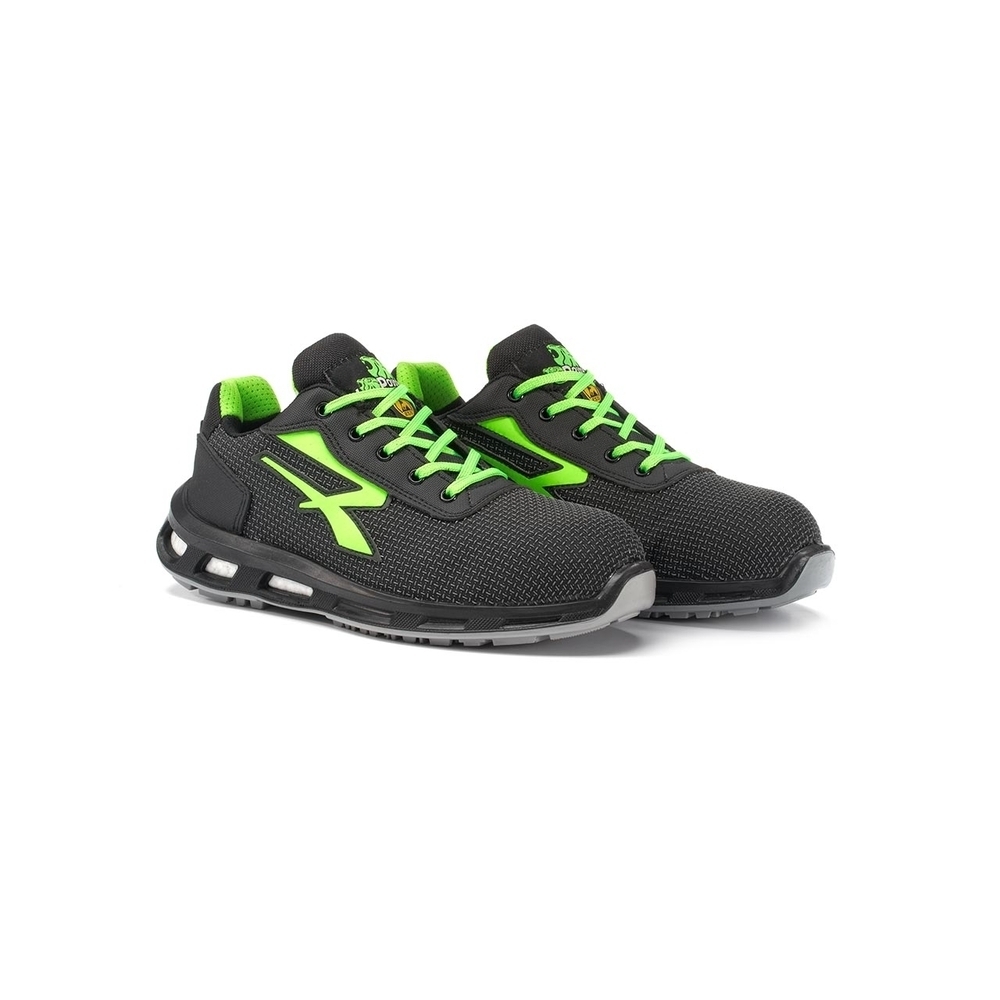 CHAUSSURES BASSES STRONG s ESD S3S CI FO SR GRIS-VERT - U POWER - RL20356