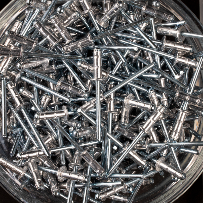 250 rivets multi-serrage à aluminium/acier à tête plate à Ø4x12,7mm - SCELL-IT - UD4012