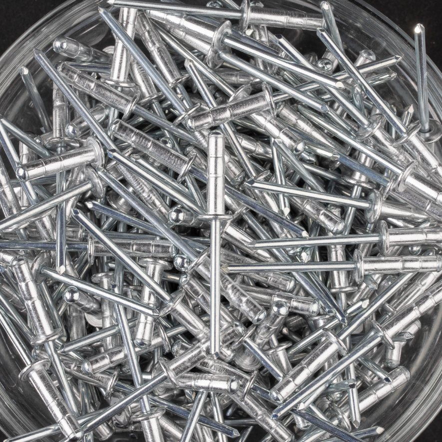 250 rivets multi-serrage à aluminium/acier à tête plate à Ø4x17mm - SCELL-IT - UD4016