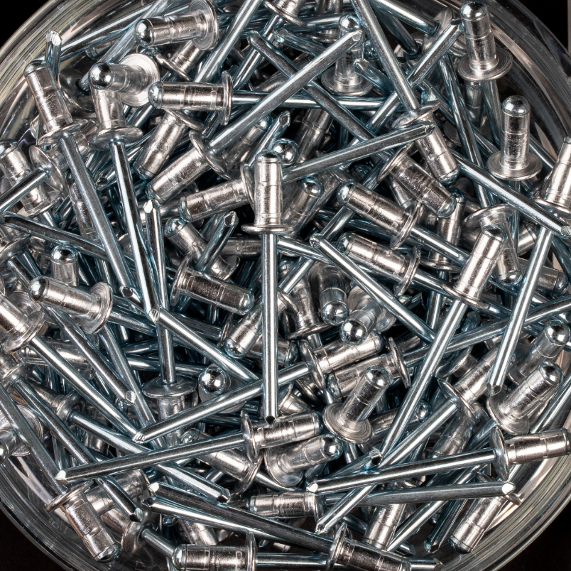 250 rivets multi-serrage à aluminium/acier à tête plate à Ø4,8x10,3mm - SCELL-IT - UD4810