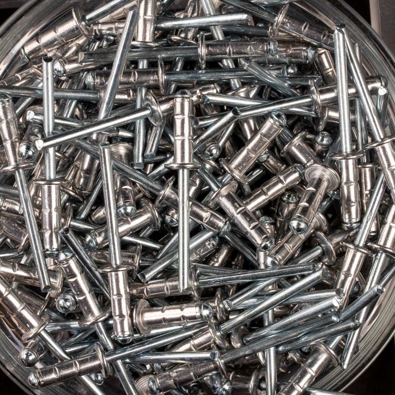 250 rivets multi-serrage à aluminium/acier à tête plate à Ø4,8x15,1mm - SCELL-IT - UD4815