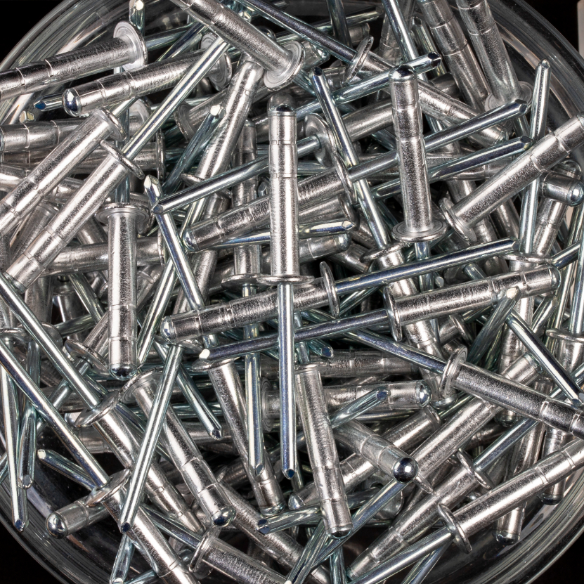 250 rivets multi-serrage à aluminium/acier à tête plate à Ø4,8x24,8mm - SCELL-IT - UD4825