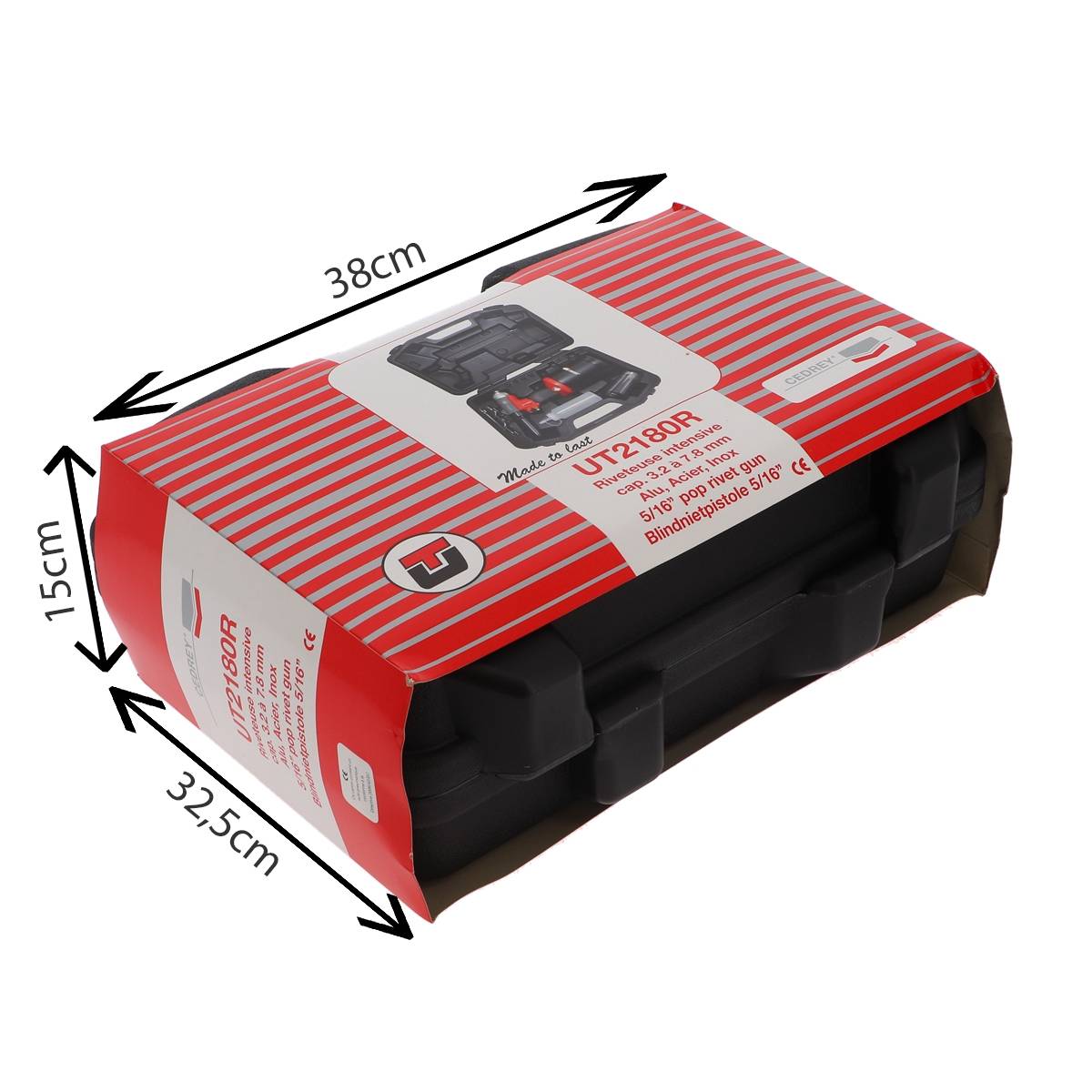 RIVETEUSE CAPACITE 3.2 A 7.8MM ALU, ACIER, INOX - RENSON - UT2180R
