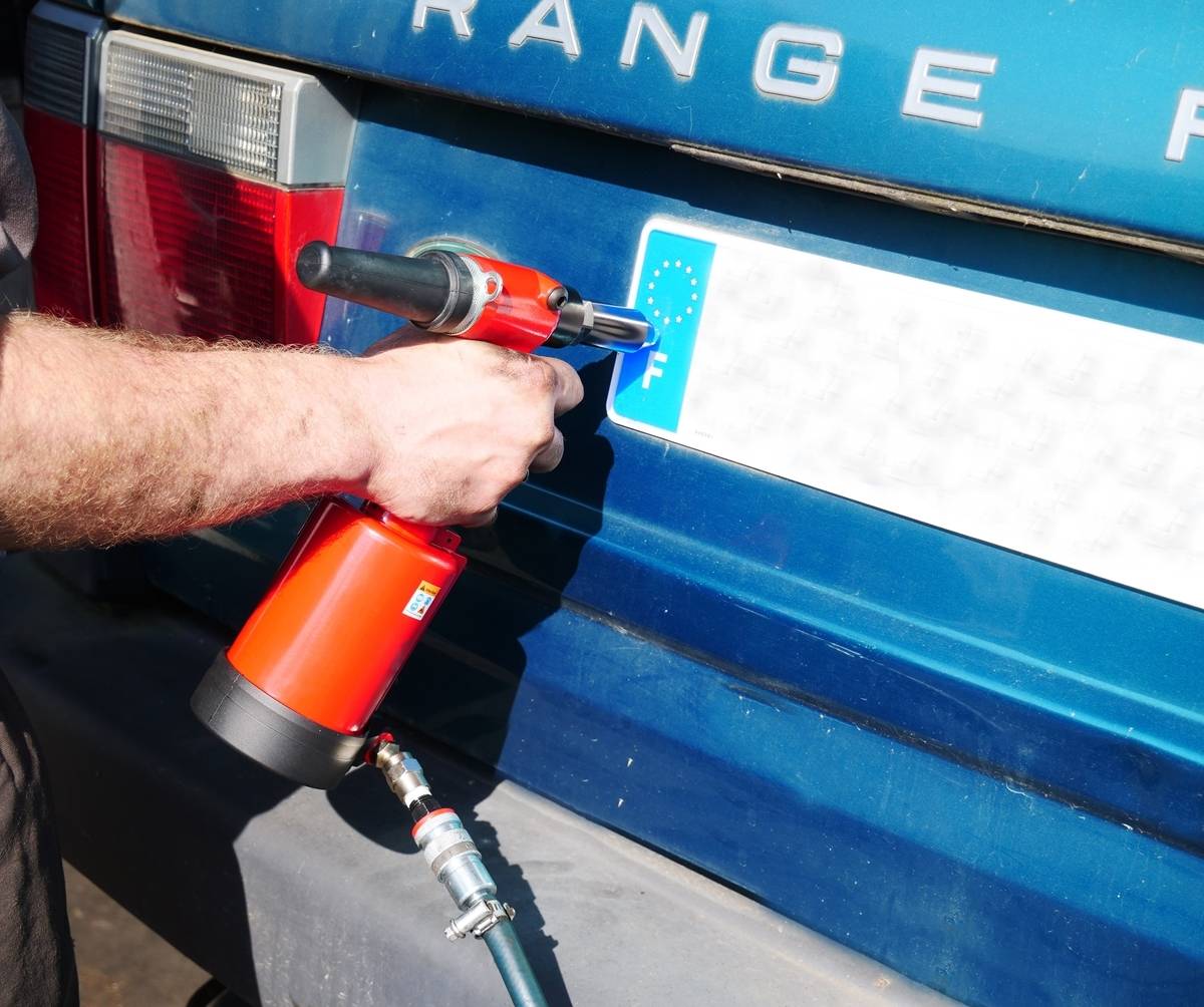 RIVETEUSE 2,4 - 4,8MM POUR RIVETS ALU - RENSON - UT40PPA